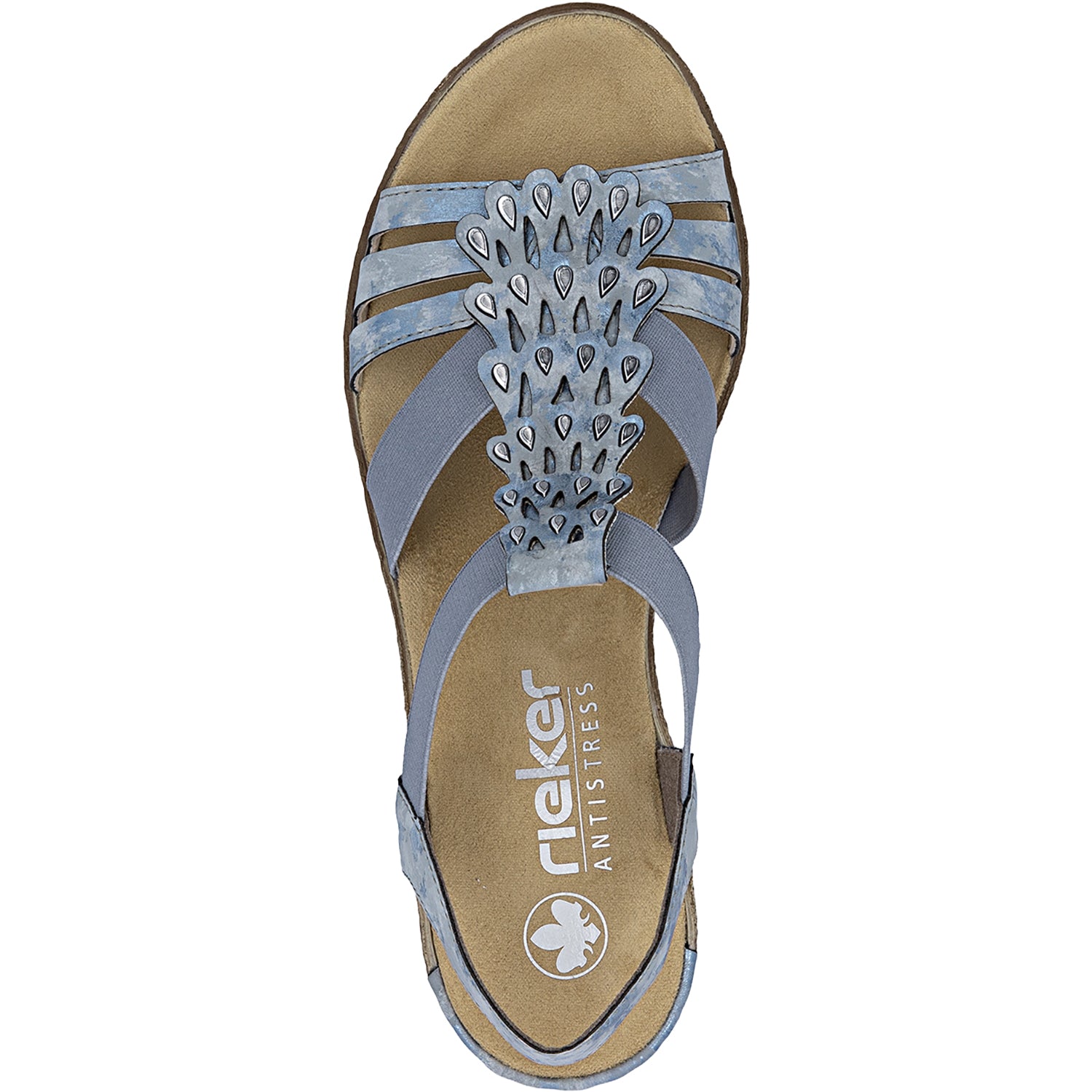 Womens Rieker Rieker 62435-12 Fanni 36 Women's Sandals Heaven Heaven