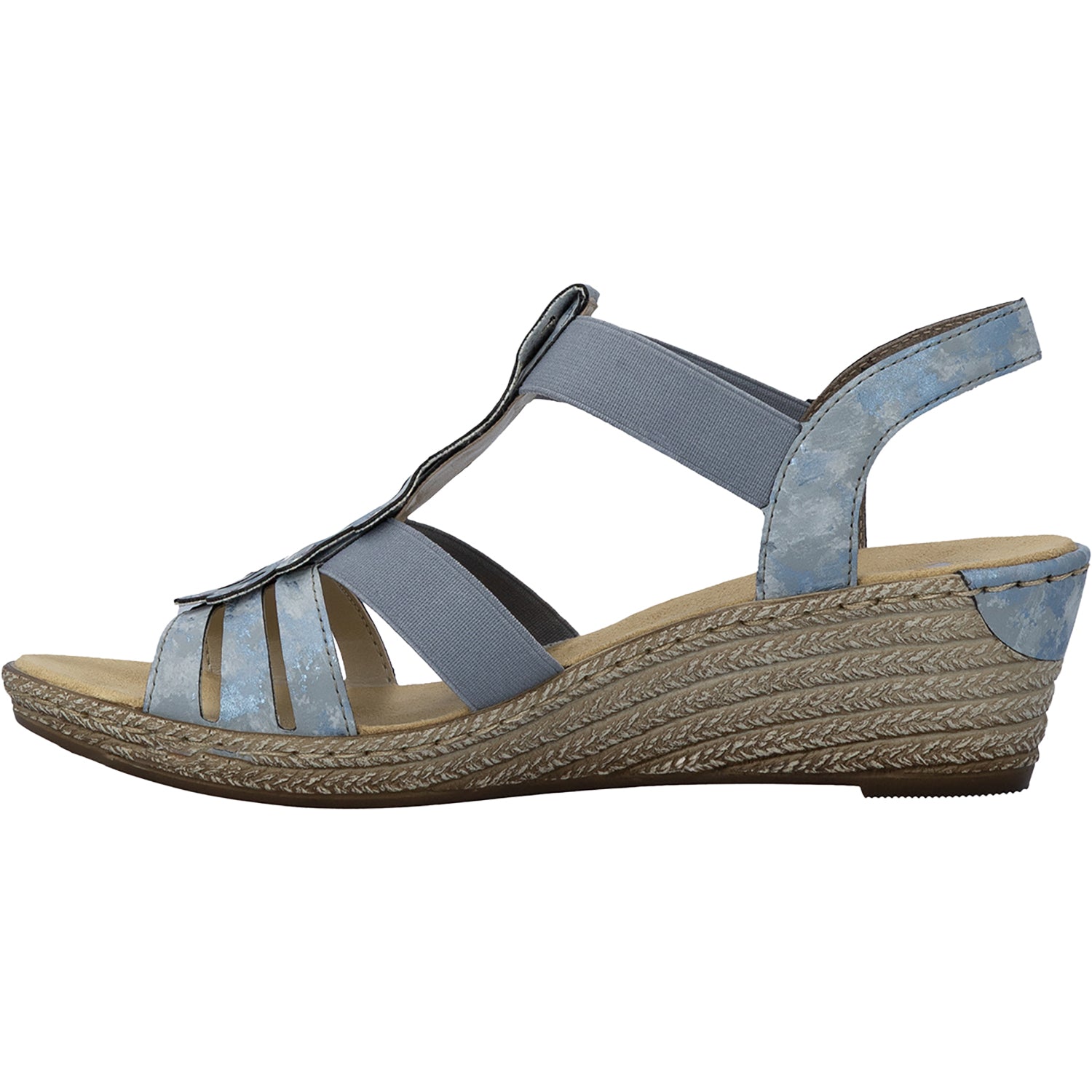Womens Rieker Rieker 62435-12 Fanni 36 Women's Sandals Heaven Heaven