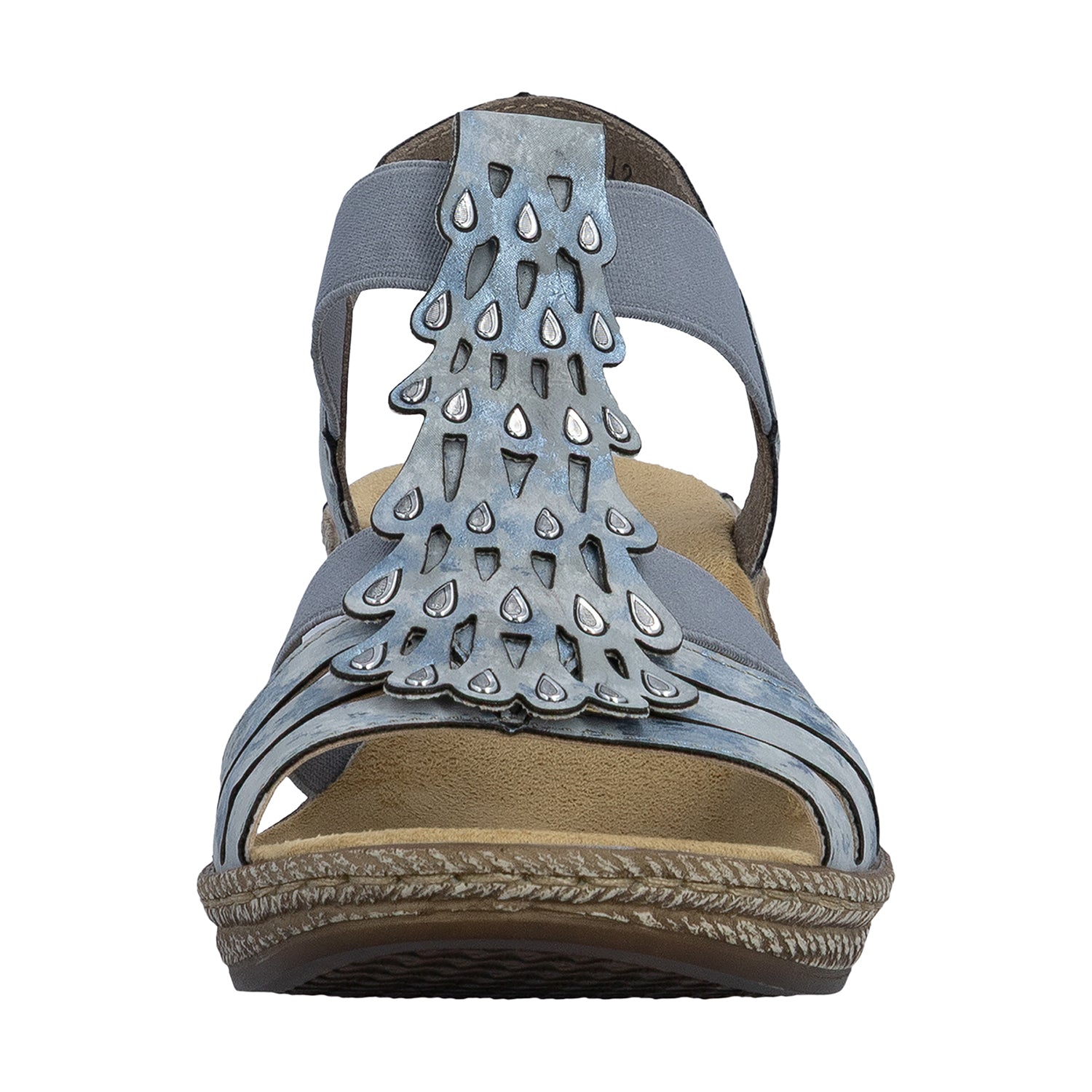 Womens Rieker Rieker 62435-12 Fanni 36 Women's Sandals Heaven Heaven
