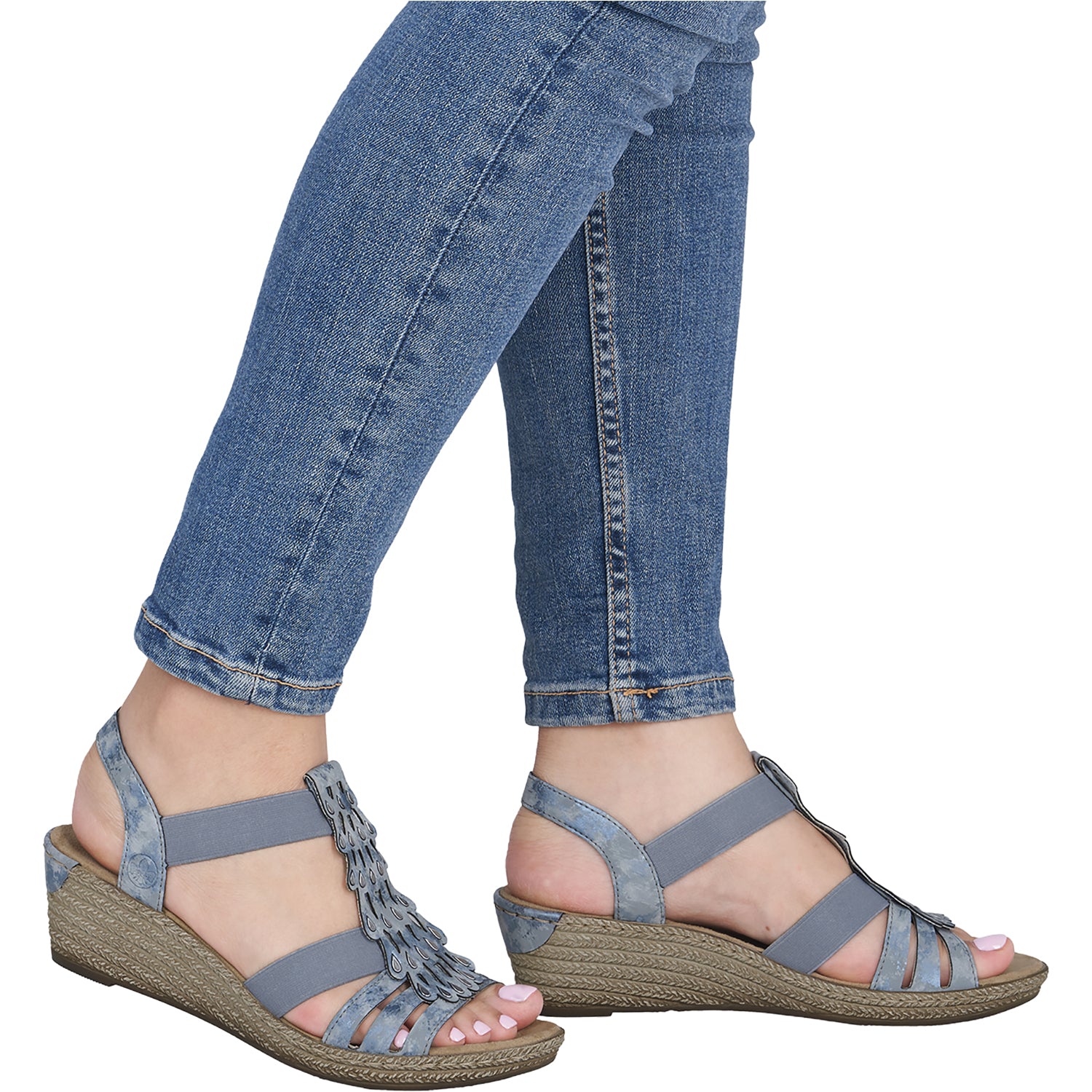 Womens Rieker Rieker 62435-12 Fanni 36 Women's Sandals Heaven Heaven