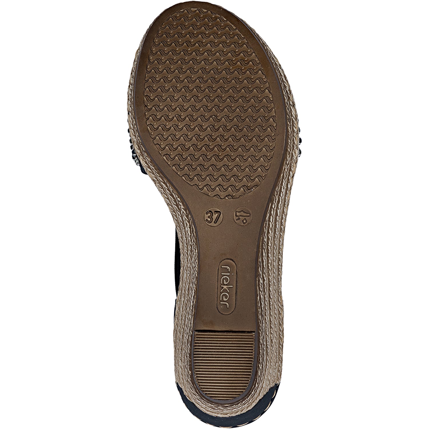 Womens Rieker Rieker 62451-14 Fanni Women's Sandals Pazifik Pazifik