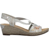 Womens Rieker Rieker 62466-90 Fanni Rose Metallic Rose Metallic