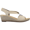 Womens Rieker Women's Rieker 624H6-93 Fanni H6 Muschel Stripe Metallic Synthetic Muschel Stripe Metallic Synthetic