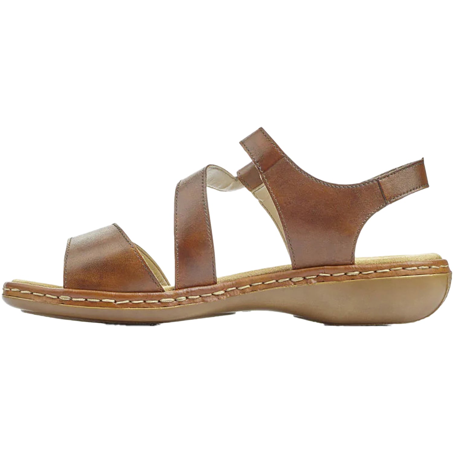 Womens Rieker Rieker 659C7-24 Regina C7 Women's Sandals Clarino Leather Clarino Leather