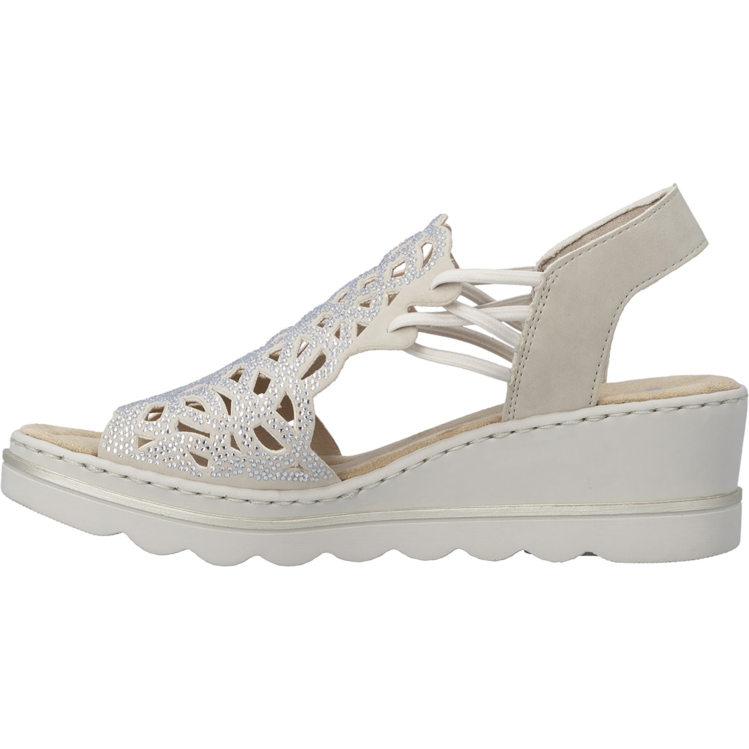 Womens Rieker Rieker 67465-62 Rose 65 Women's Sandals Ginger Morelia Ginger Morelia