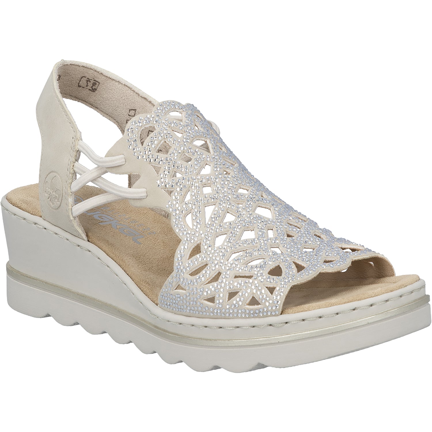 Womens Rieker Rieker 67465-62 Rose 65 Women's Sandals Ginger Morelia Ginger Morelia