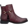 Womens Rieker Rieker 74856-35 Ornella Women's Boots Weinrot/Bordeaux/Bordeaux Weinrot/Bordeaux/Bordeaux