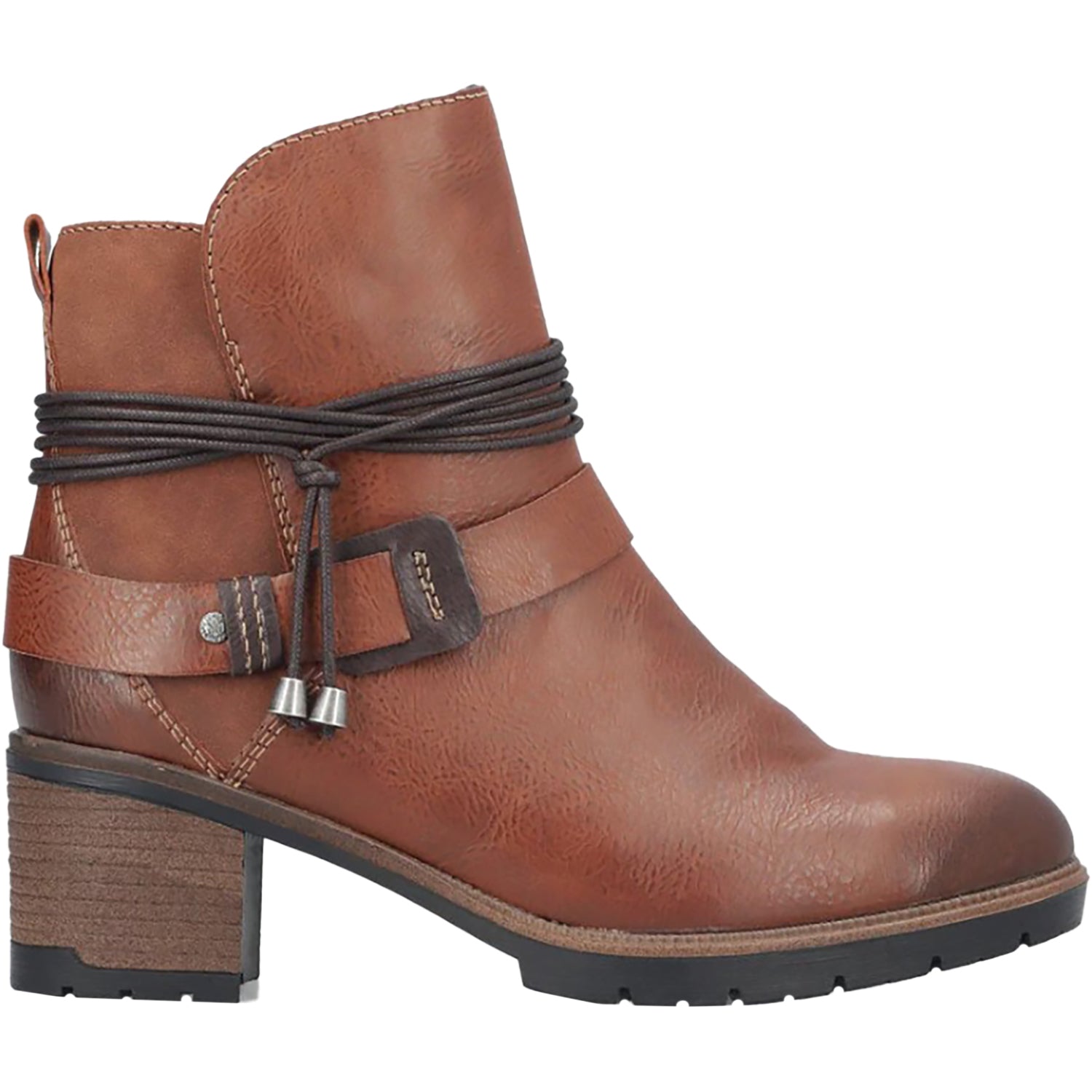 Womens Rieker Rieker 77580-24 Kylie 80 Women's Boots Muskat/Brandy/Havanna Muskat/Brandy/Havanna