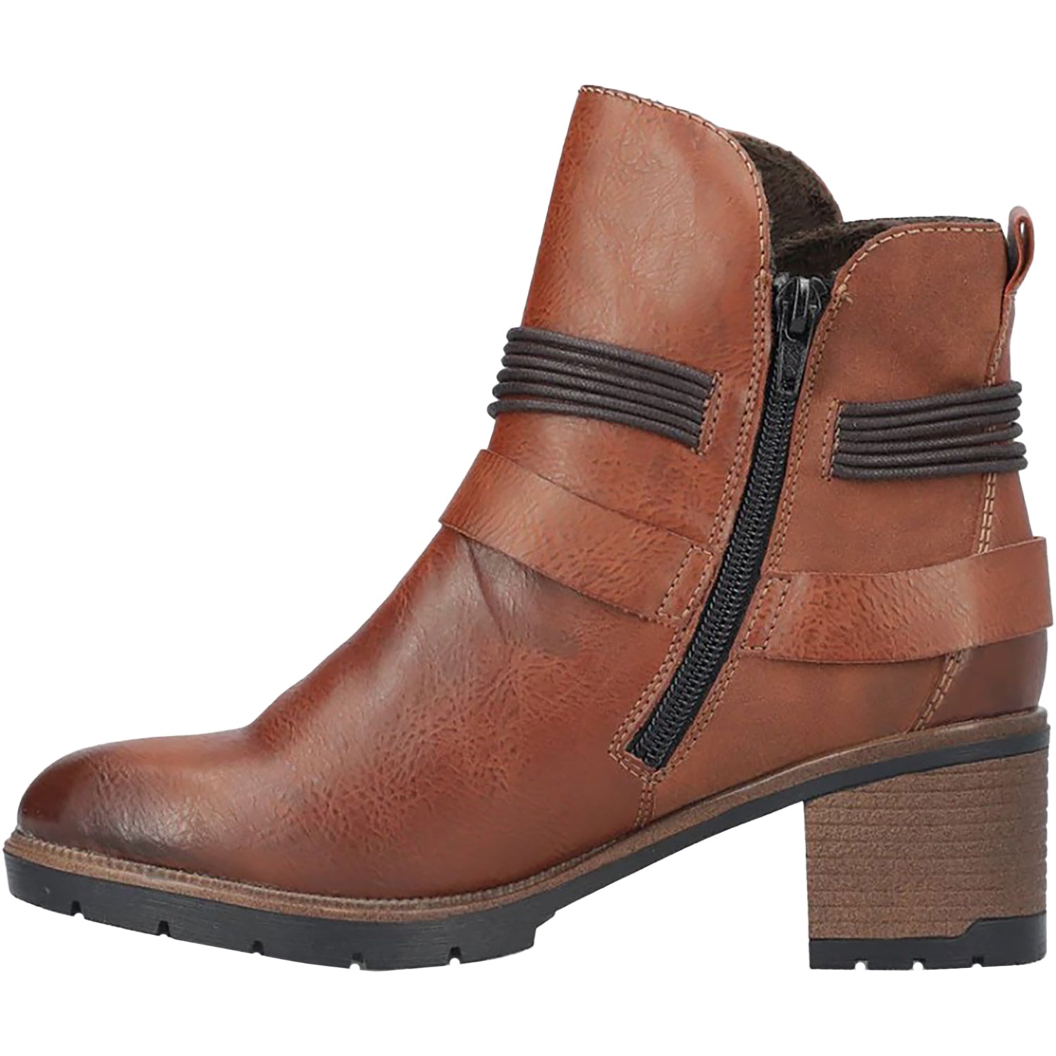Womens Rieker Rieker 77580-24 Kylie 80 Women's Boots Muskat/Brandy/Havanna Muskat/Brandy/Havanna