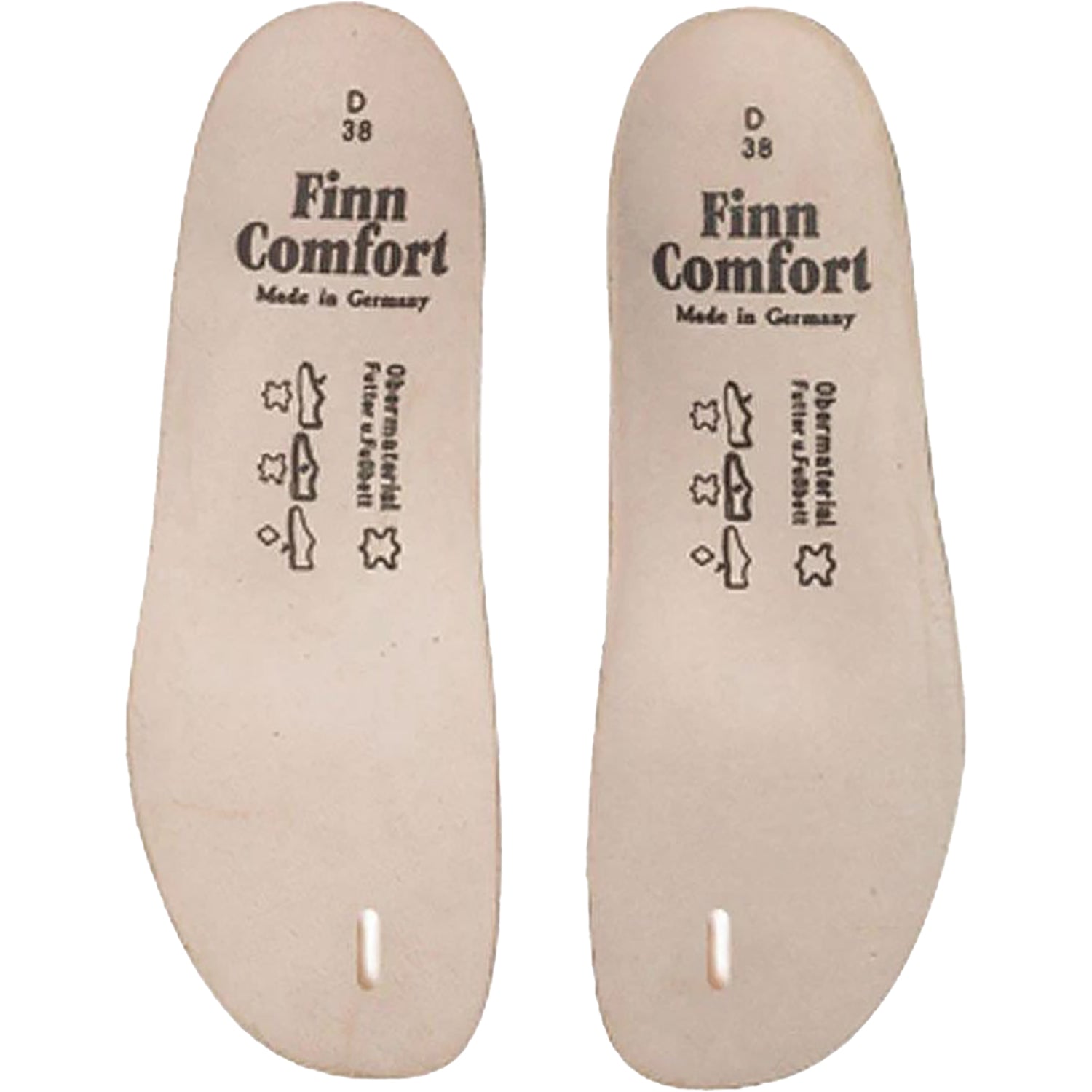 Womens Finn comfort Finn Comfort Insole 8551 Thong Women's Finn Insoles Beige Beige