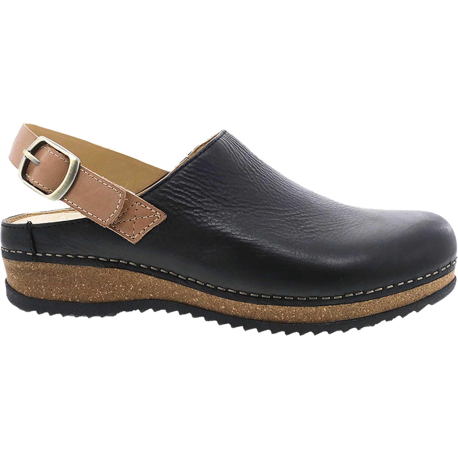 Women s Dansko Merrin Black Waxy Milled Leather Footwear etc