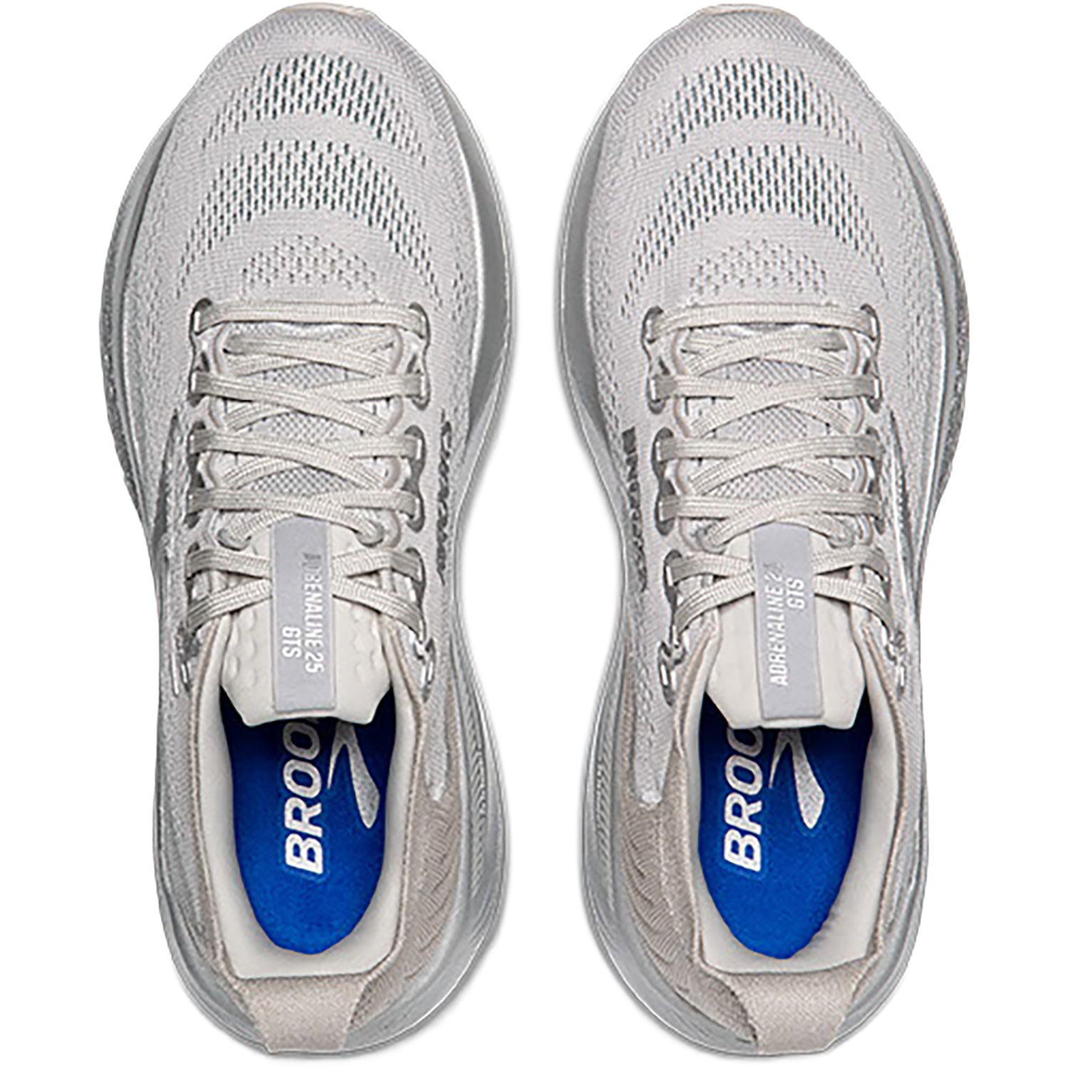 Womens Brooks Brooks Adrenaline GTS 25 (Stability Support) Women's Athletic Shoes Silver Anniversary Edition Silver Anniversary Edition