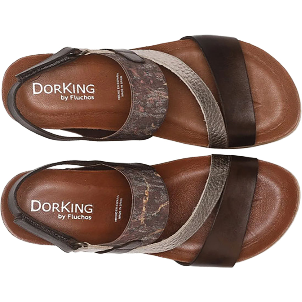 Womens Dorking Women's Dorking Agnes D8786 Brown Leather Brown Leather