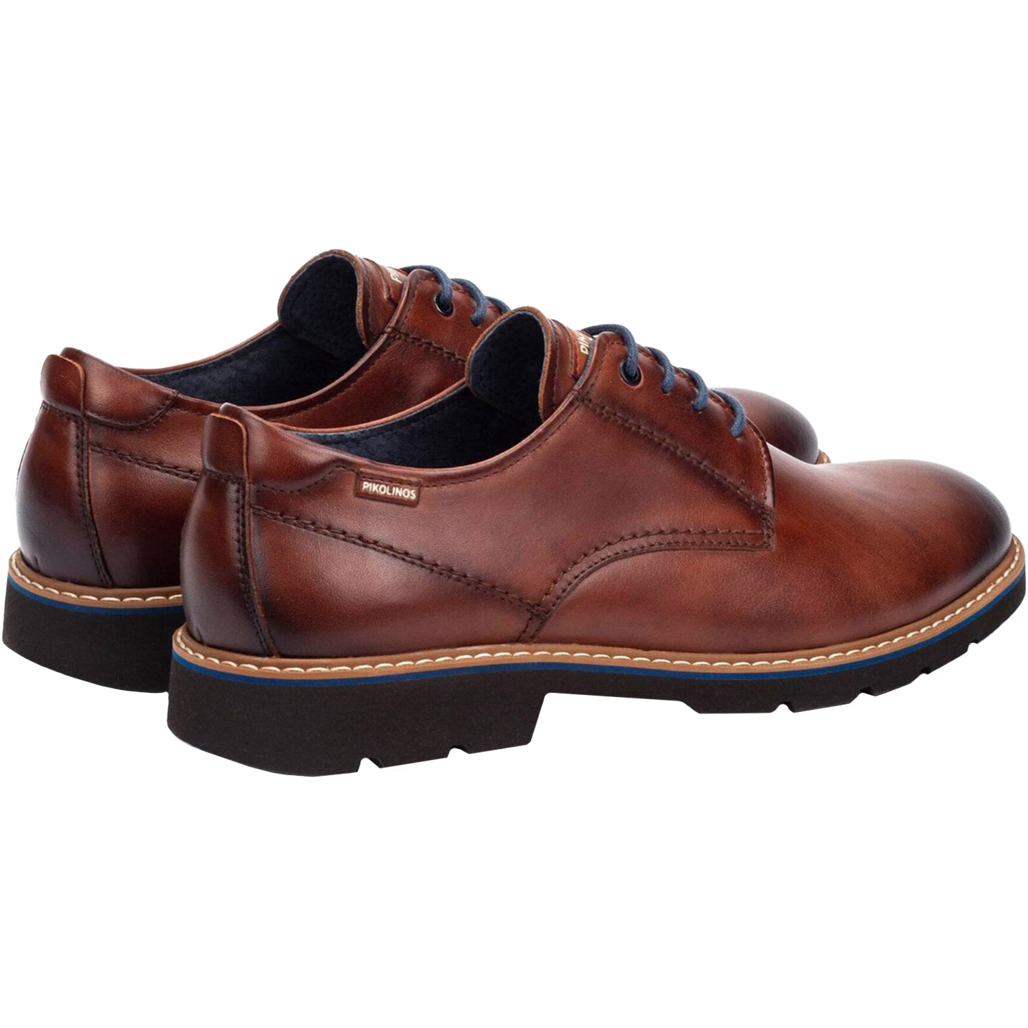 Mens Pikolinos Pikolinos Alarcon M7D-4289 Men's Dress Lace Up Shoes Cuero Cuero