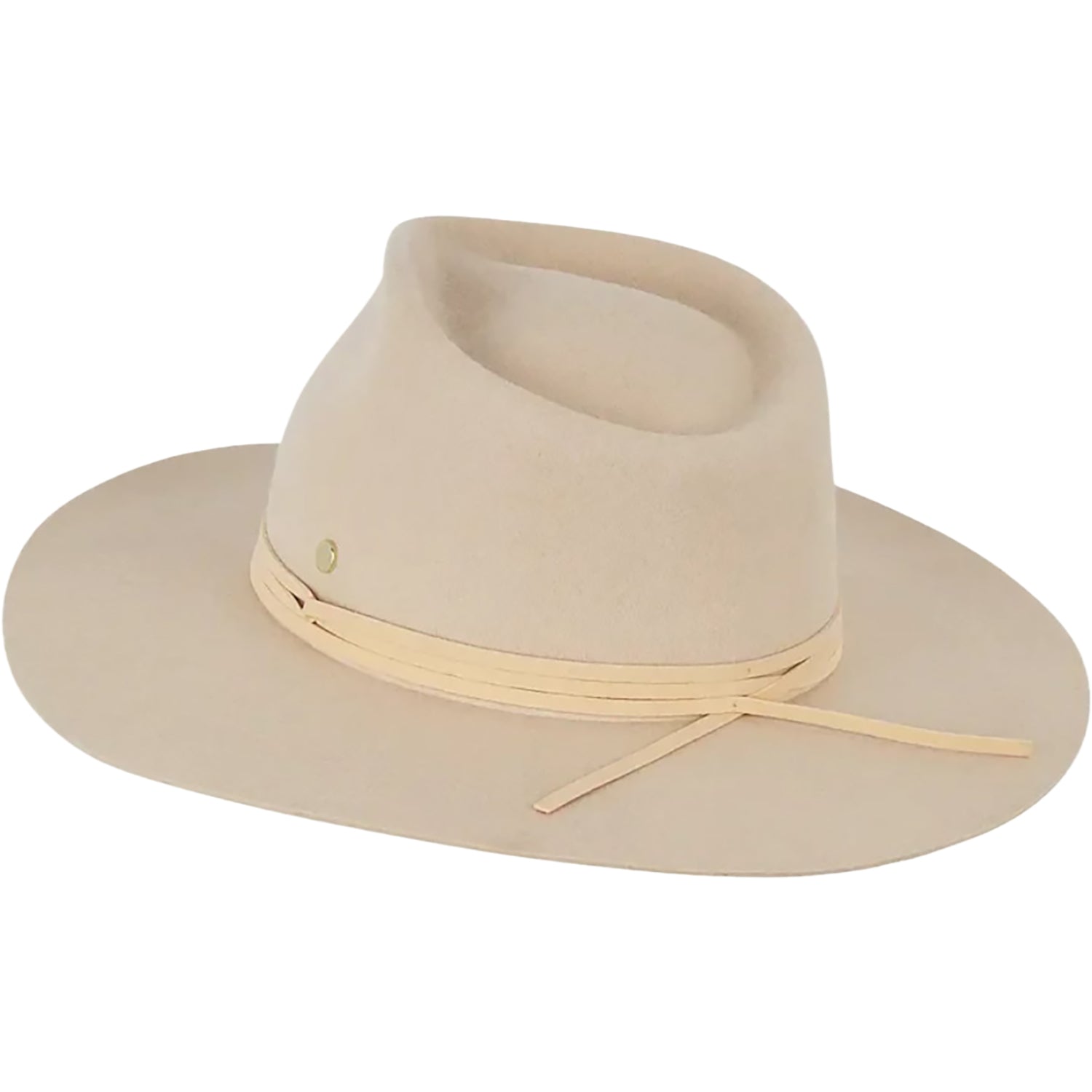 Womens Kooringal Kooringal Alice Wide Brim Fedora Women's Hat Cream Cream