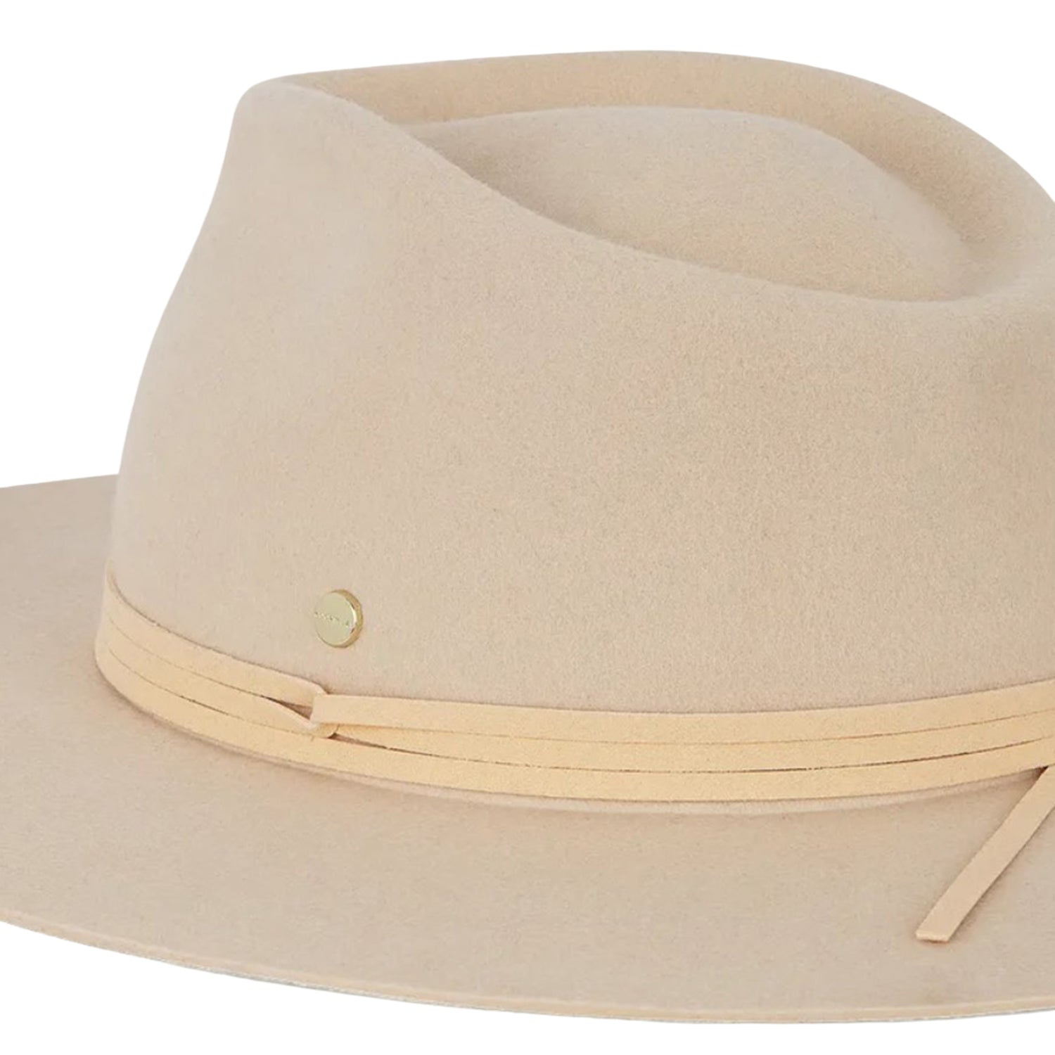 Womens Kooringal Kooringal Alice Wide Brim Fedora Women's Hat Cream Cream