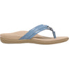 Womens Vionic Women's Vionic Tide Aloe Blue Shadow Patent Blue Shadow Patent