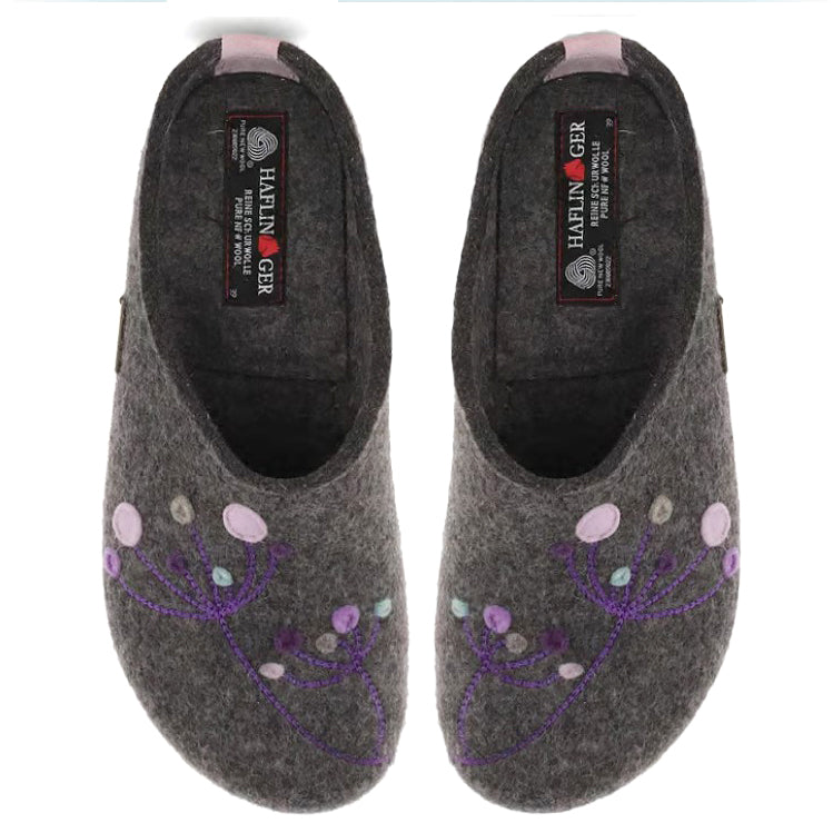 Womens Haflinger Women's Haflinger Amaya Silver Grey Grey