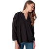 Womens Mersea Mersea Amelia Cuff Long Sleeve Tee Women's Black Black