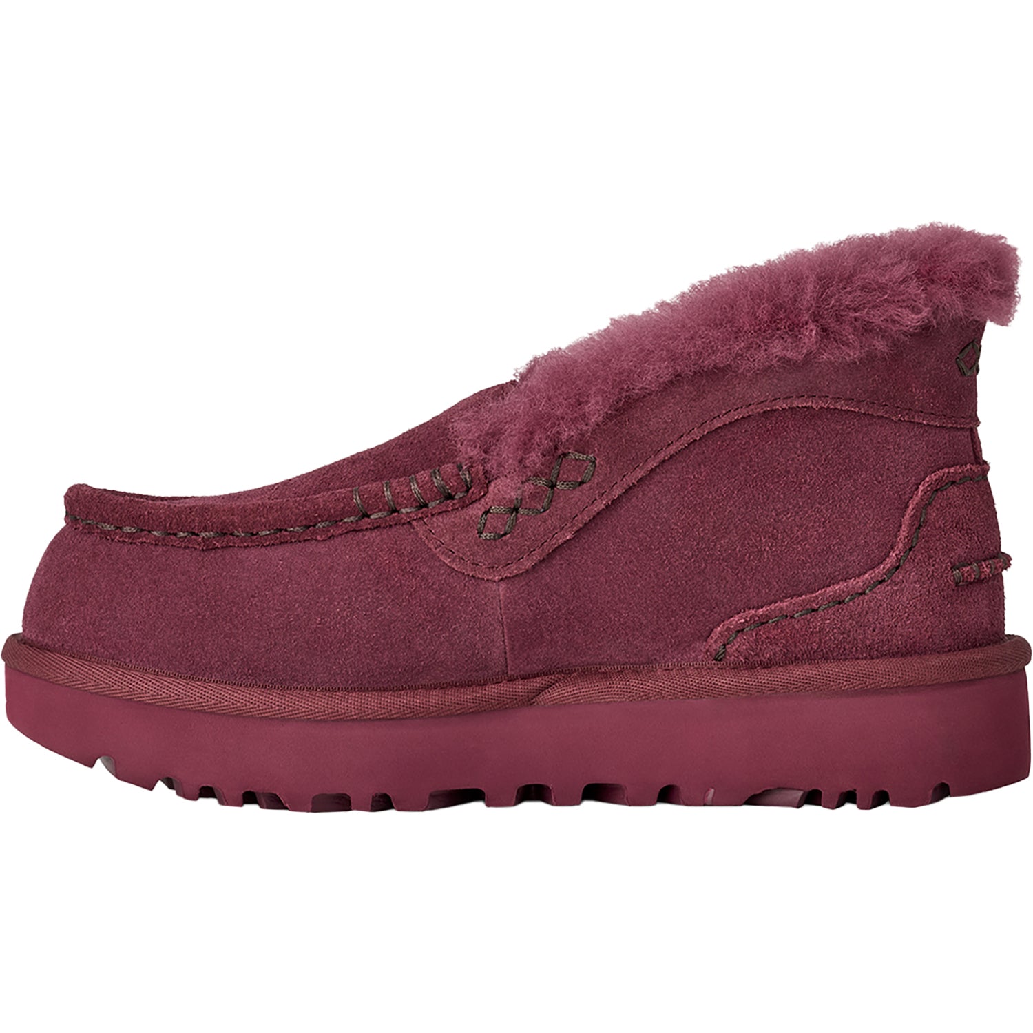 Womens Ugg UGG Ansley Parc Women's Slippers Burnt Magenta Burnt Magenta