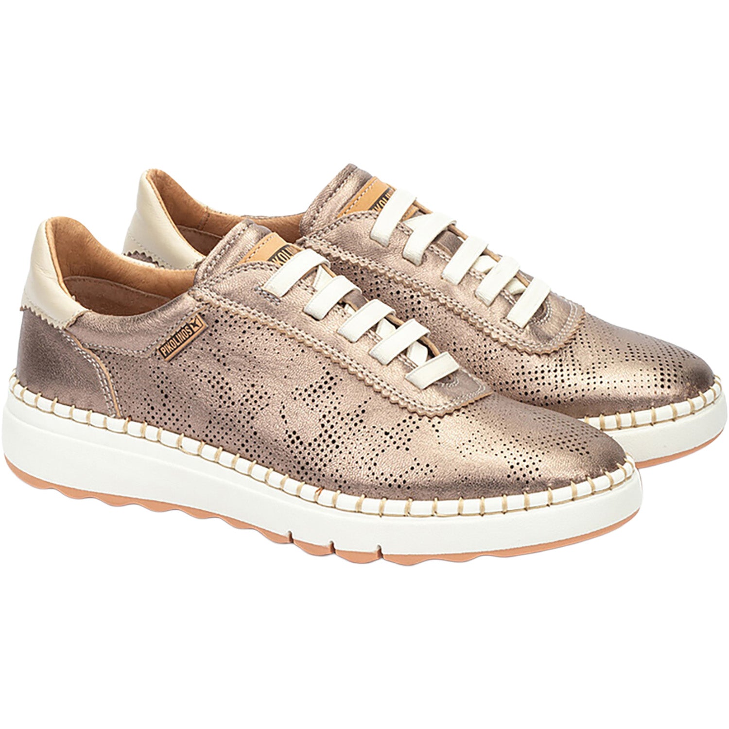 Womens Pikolinos Pikolinos Arenas W0C-6621CLC1 Women's Slip Ons Sporty Stone Stone