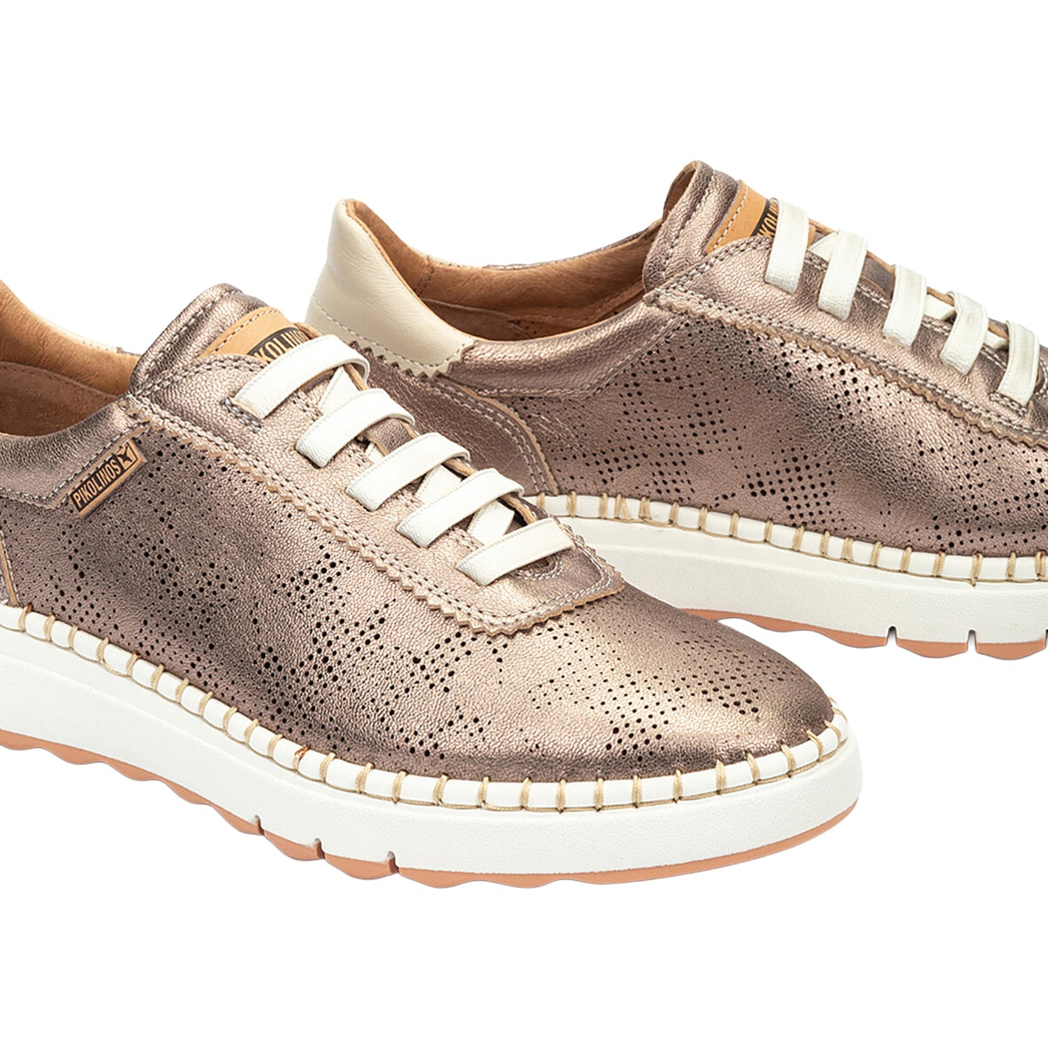 Womens Pikolinos Pikolinos Arenas W0C-6621CLC1 Women's Slip Ons Sporty Stone Stone