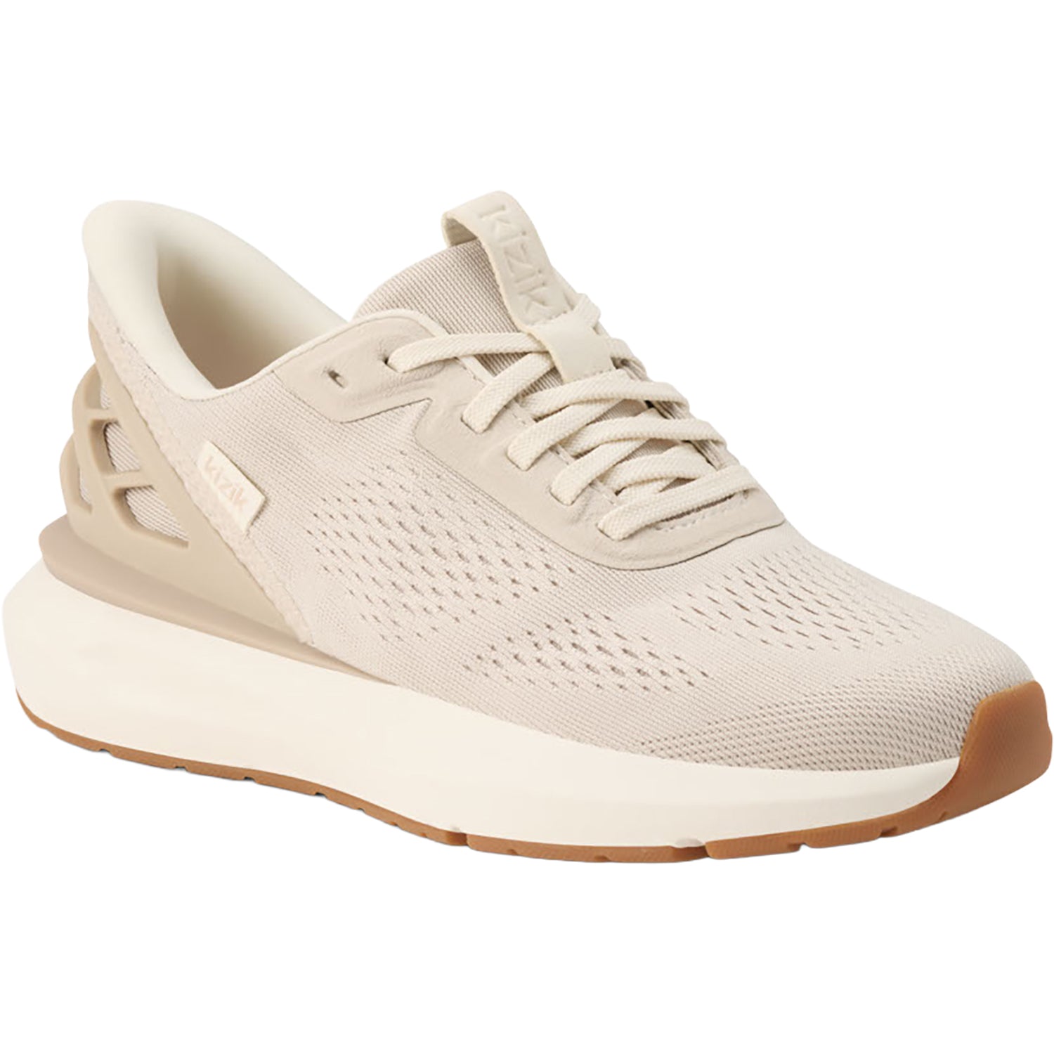 Womens Kizik KIZIK Athens 2 Women's Athletic Shoes Oatmeal/Pristine Oatmeal/Pristine