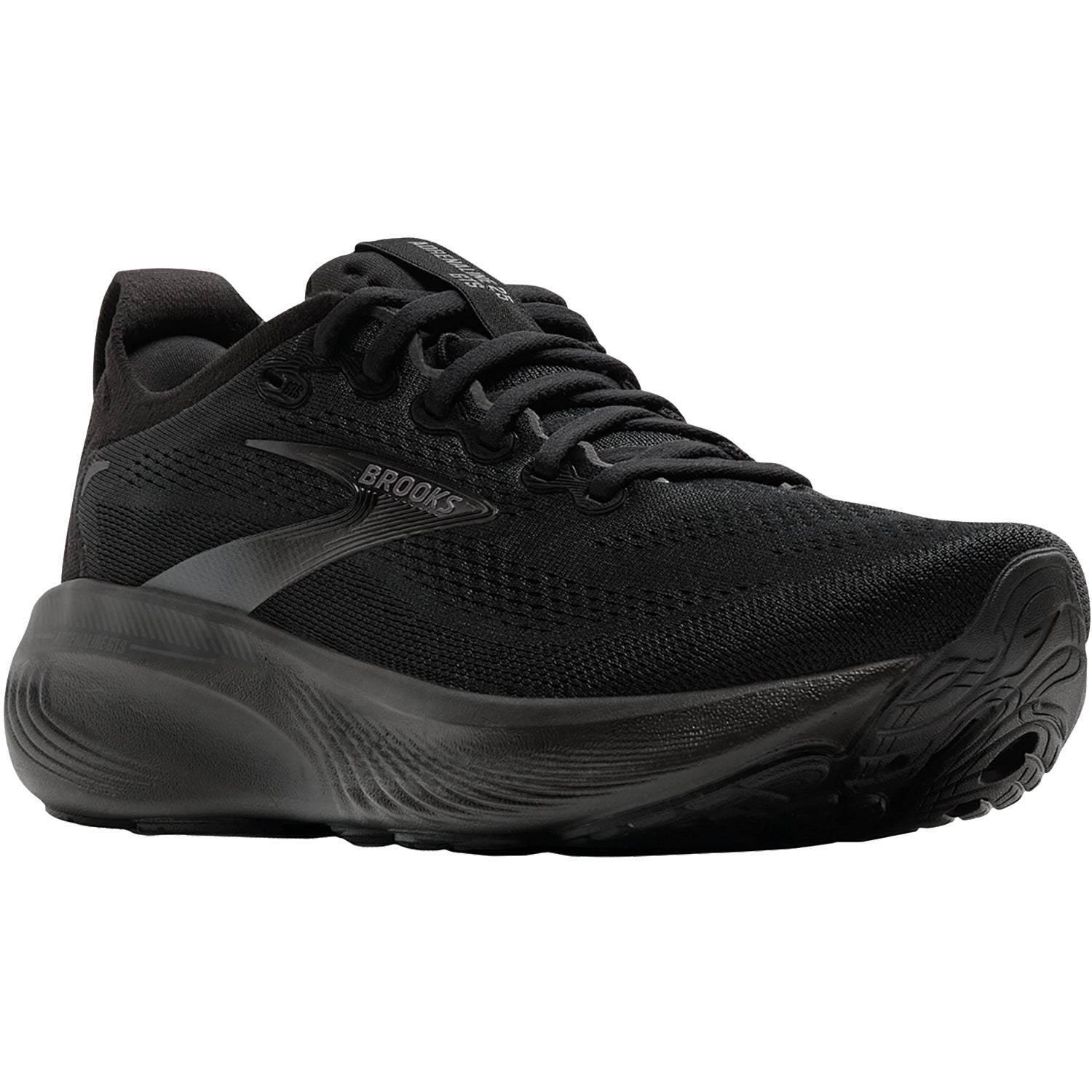 Womens Brooks Brooks Adrenaline GTS 25 (Stability Support) Women's Athletic Shoes Black/Black/Ebony Black/Black/Ebony