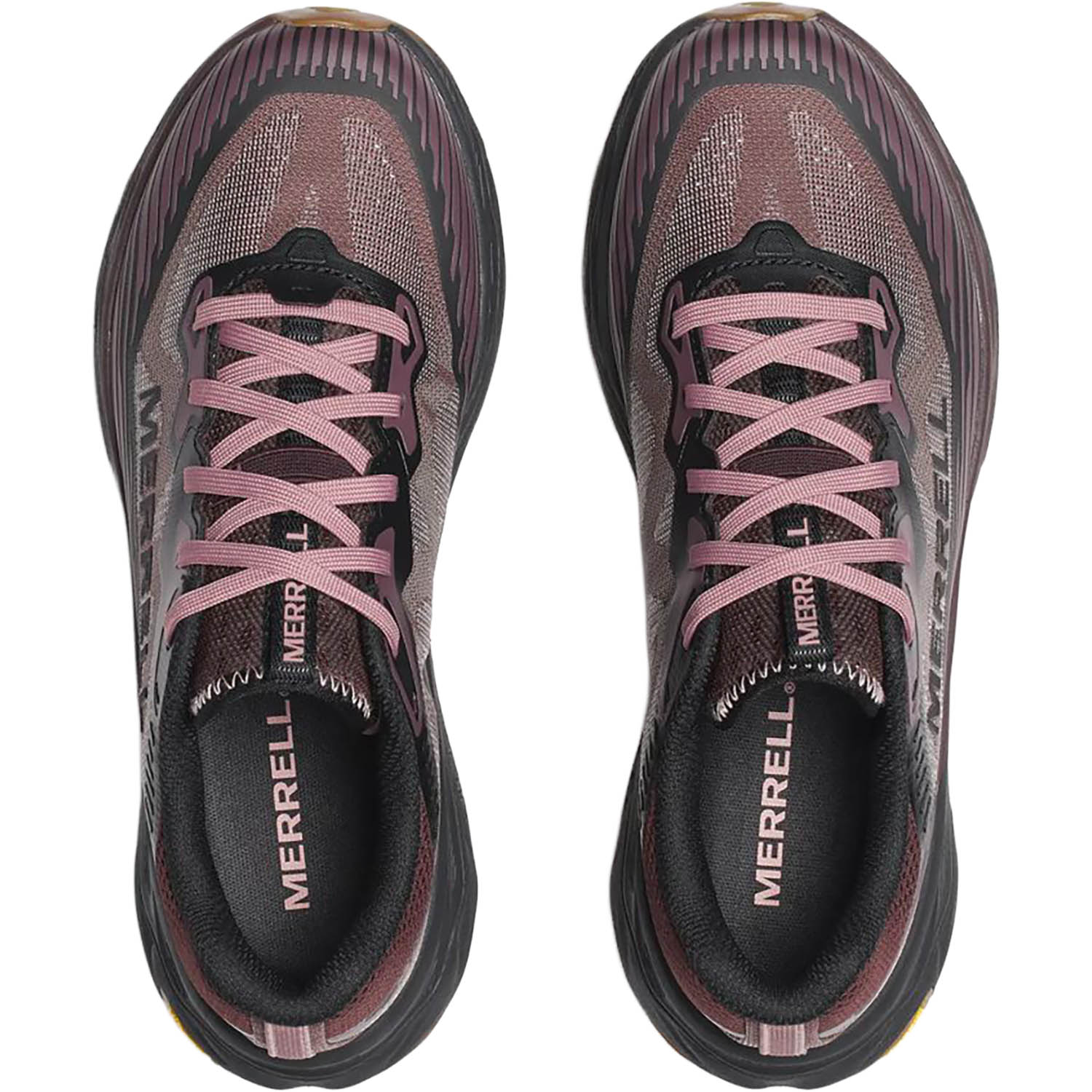 Womens Merrell Merrell Agility Peak 6 Women's Athletic Trail/Hiking Shoes Ninebark (Neutral Support) Ninebark