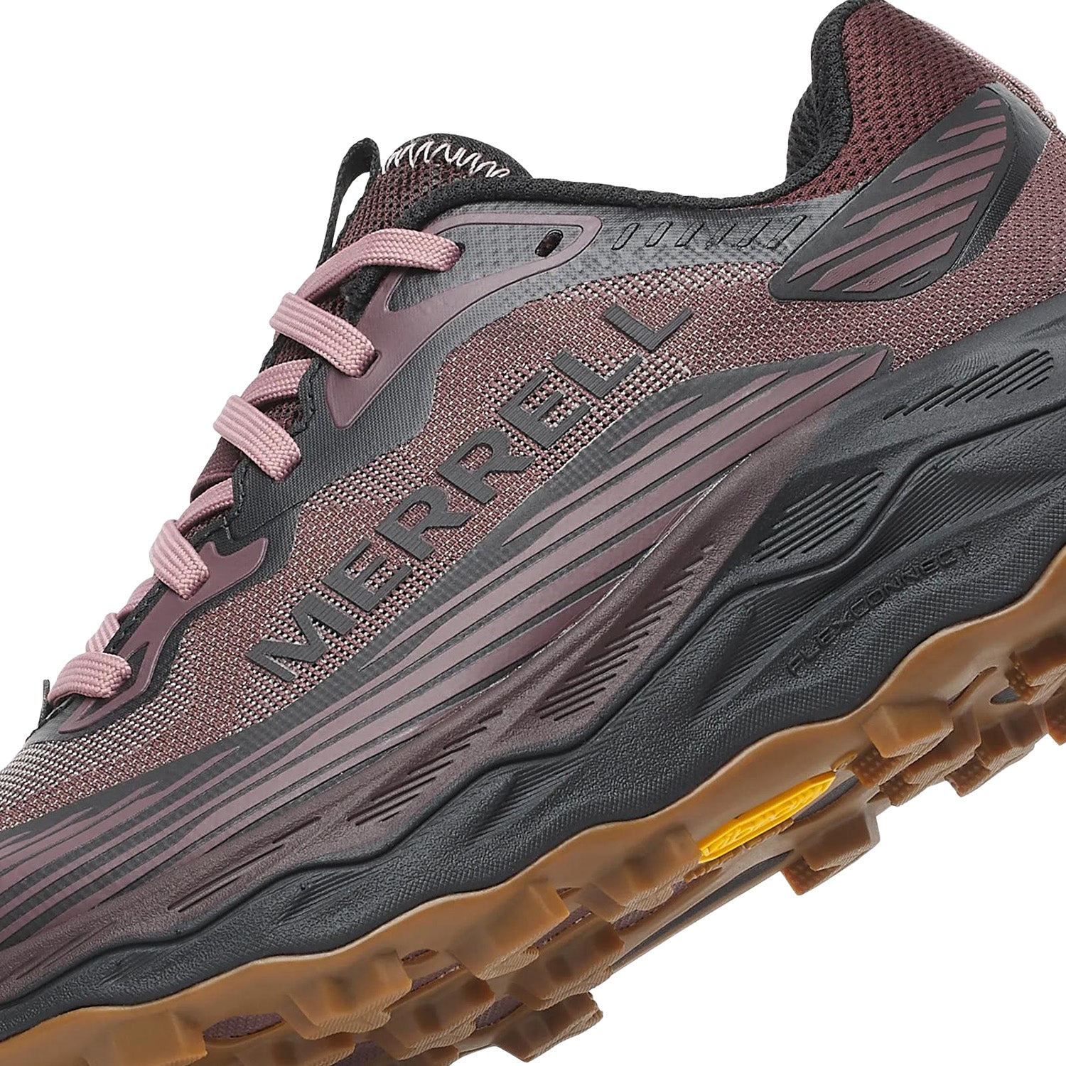Womens Merrell Merrell Agility Peak 6 Women's Athletic Trail/Hiking Shoes Ninebark (Neutral Support) Ninebark