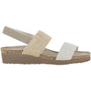 Womens Naot Naot Amy Women's Sandals Beige Lizard Leather/Beige Elastic Beige Lizard Leather/Beige Elastic