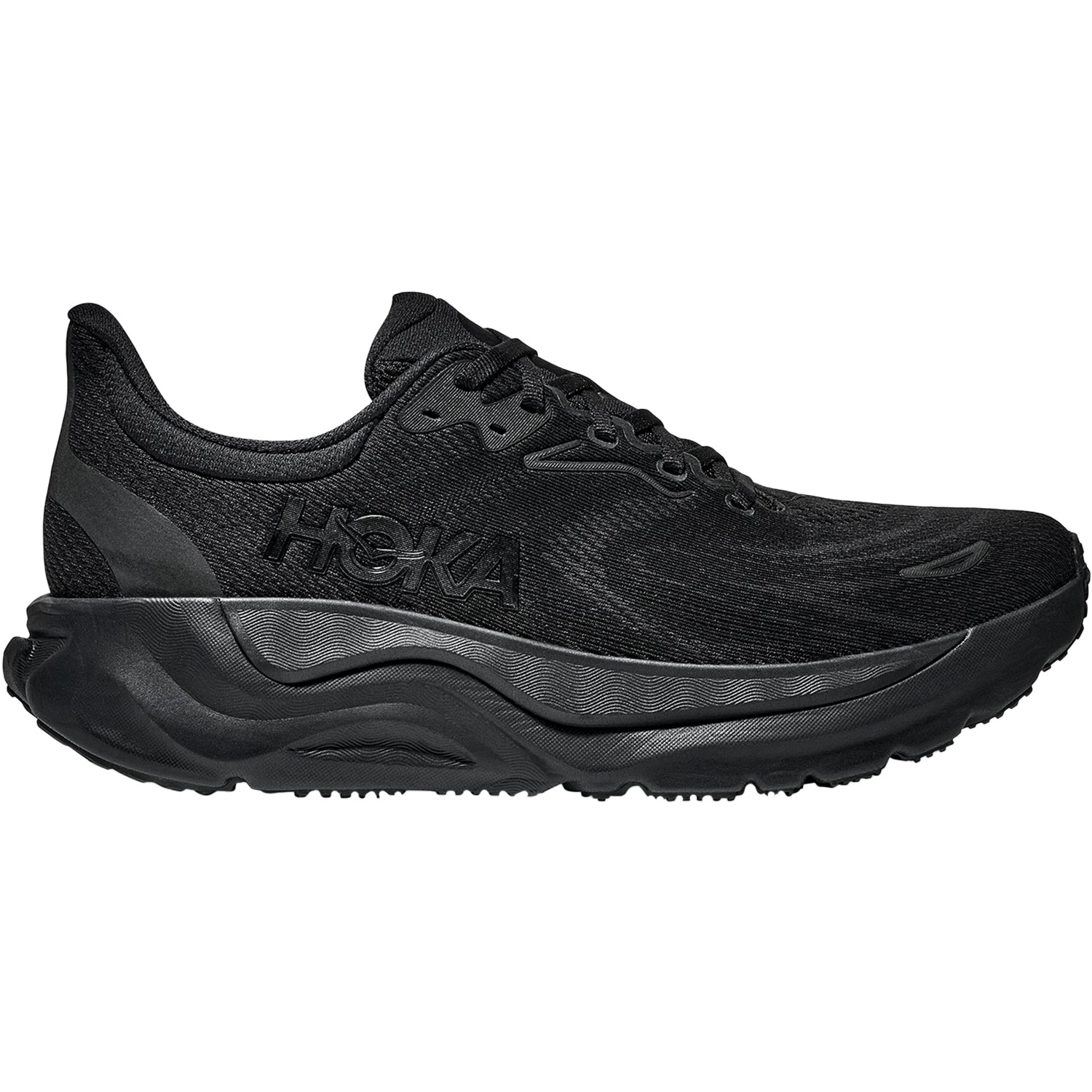Mens Hoka one one Hoka Arahi 8 (Stability Support) Men's Athletic Shoes Black/Black Black/Black