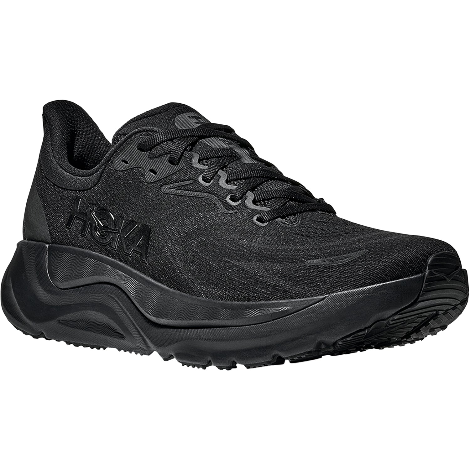 Mens Hoka one one Hoka Arahi 8 (Stability Support) Men's Athletic Shoes Black/Black Black/Black