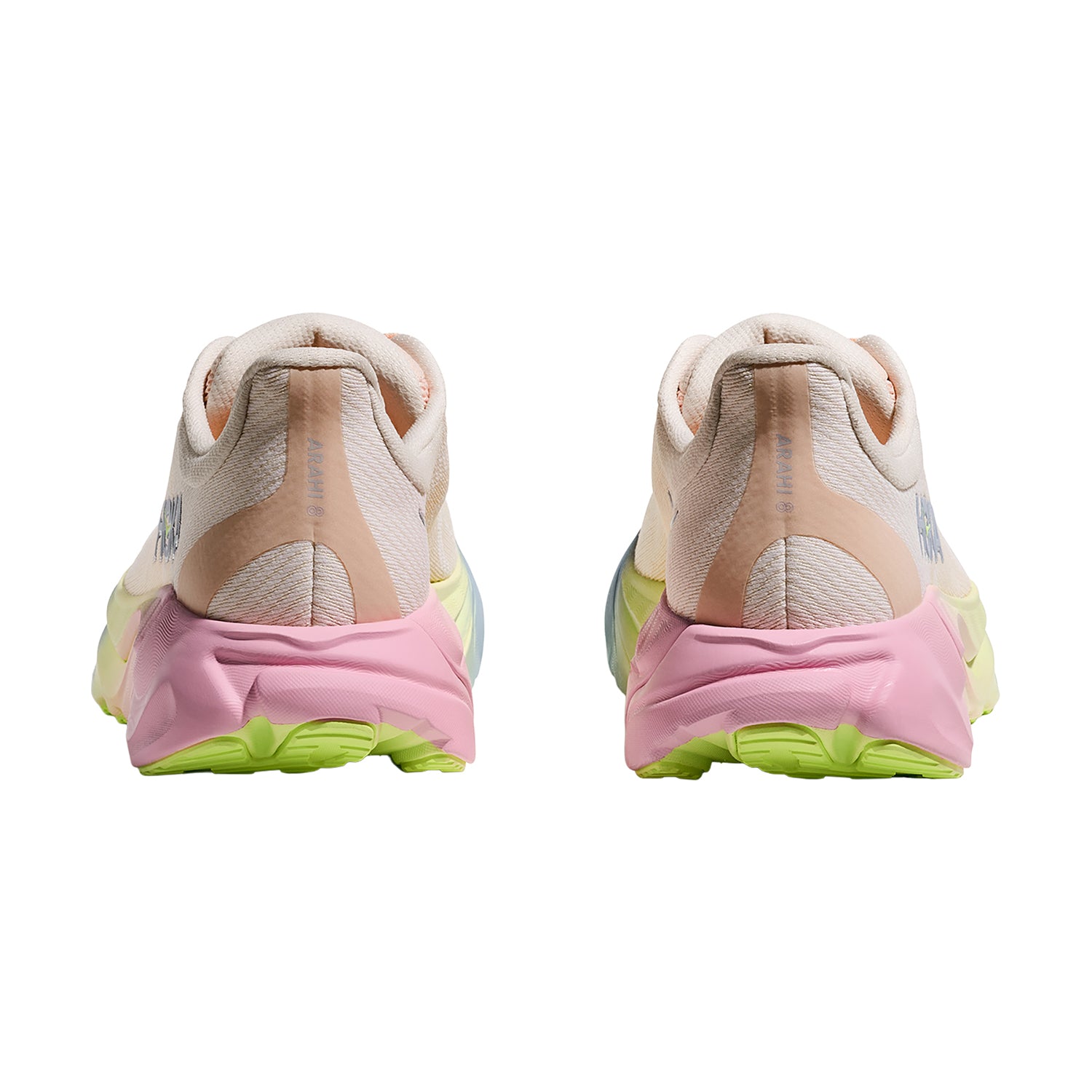 Womens Hoka one one Hoka Arahi 8 (Stability Support) Women's Athletic Shoes Alabaster/Tangerine Glow Alabaster/Tangerine Glow