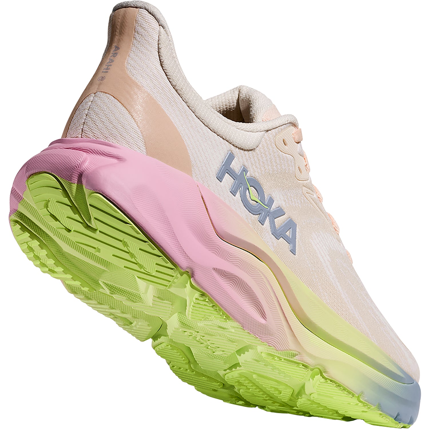 Womens Hoka one one Hoka Arahi 8 (Stability Support) Women's Athletic Shoes Alabaster/Tangerine Glow Alabaster/Tangerine Glow
