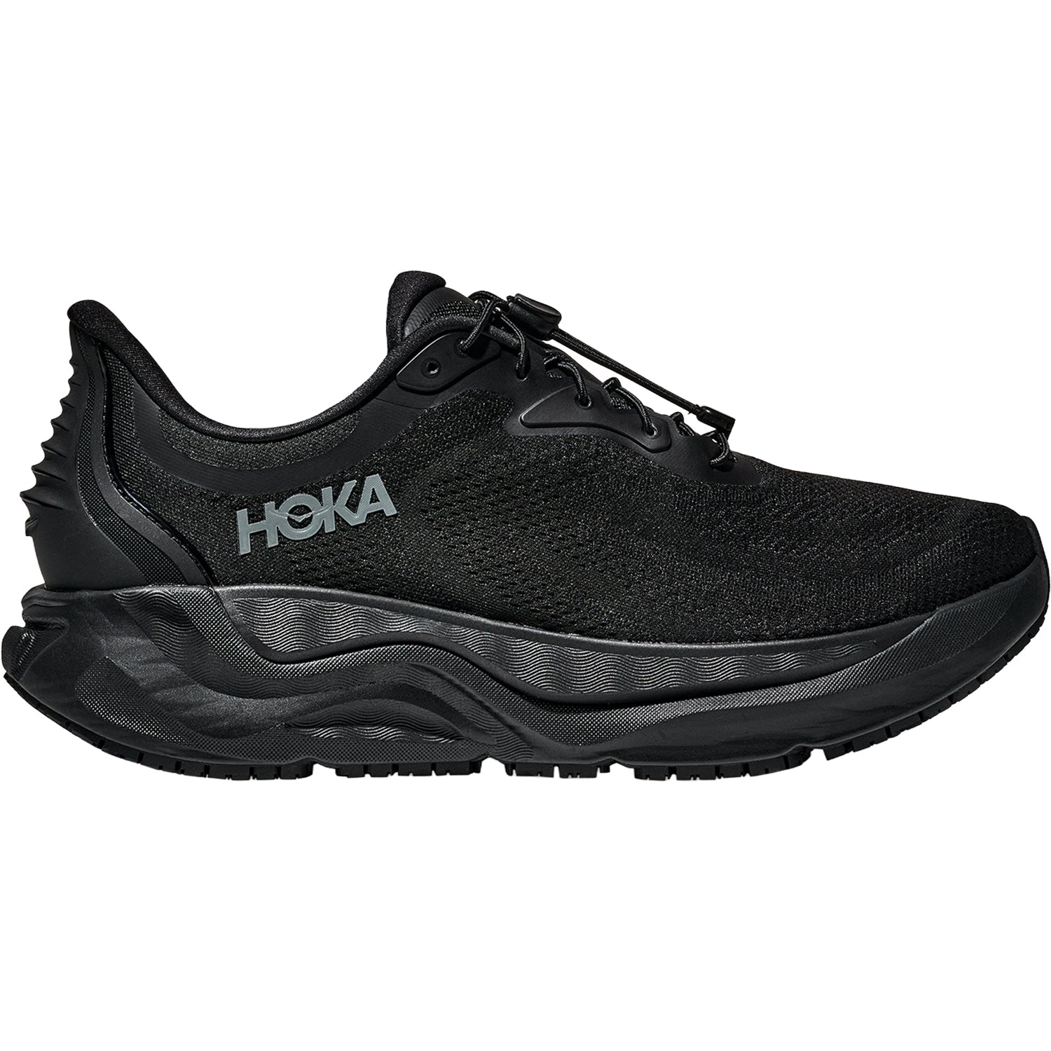 Mens Hoka one one Hoka Arahi SR (Stability Support) Men's Athletic Shoes Black/Black Black/Black