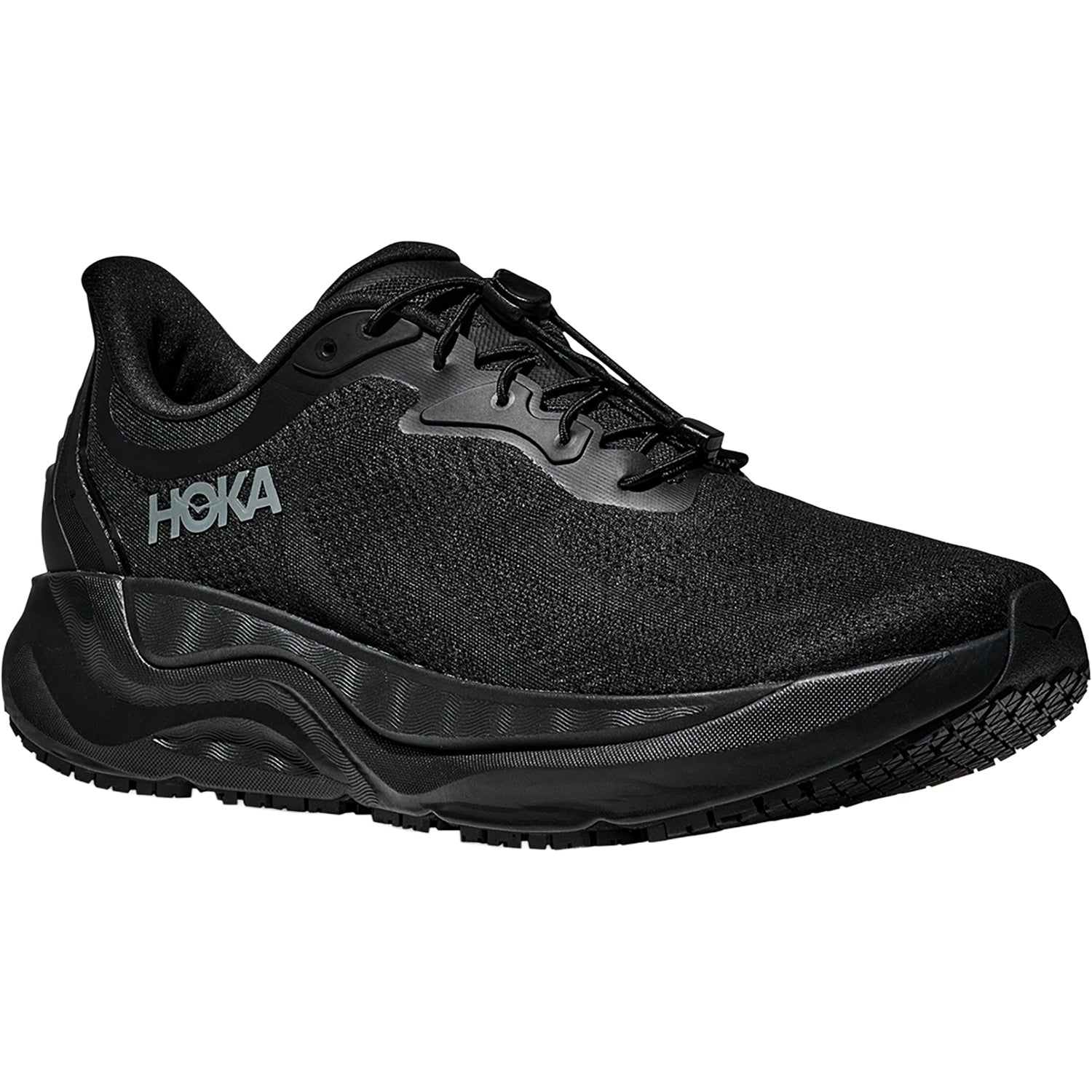Mens Hoka one one Hoka Arahi SR (Stability Support) Men's Athletic Shoes Black/Black Black/Black