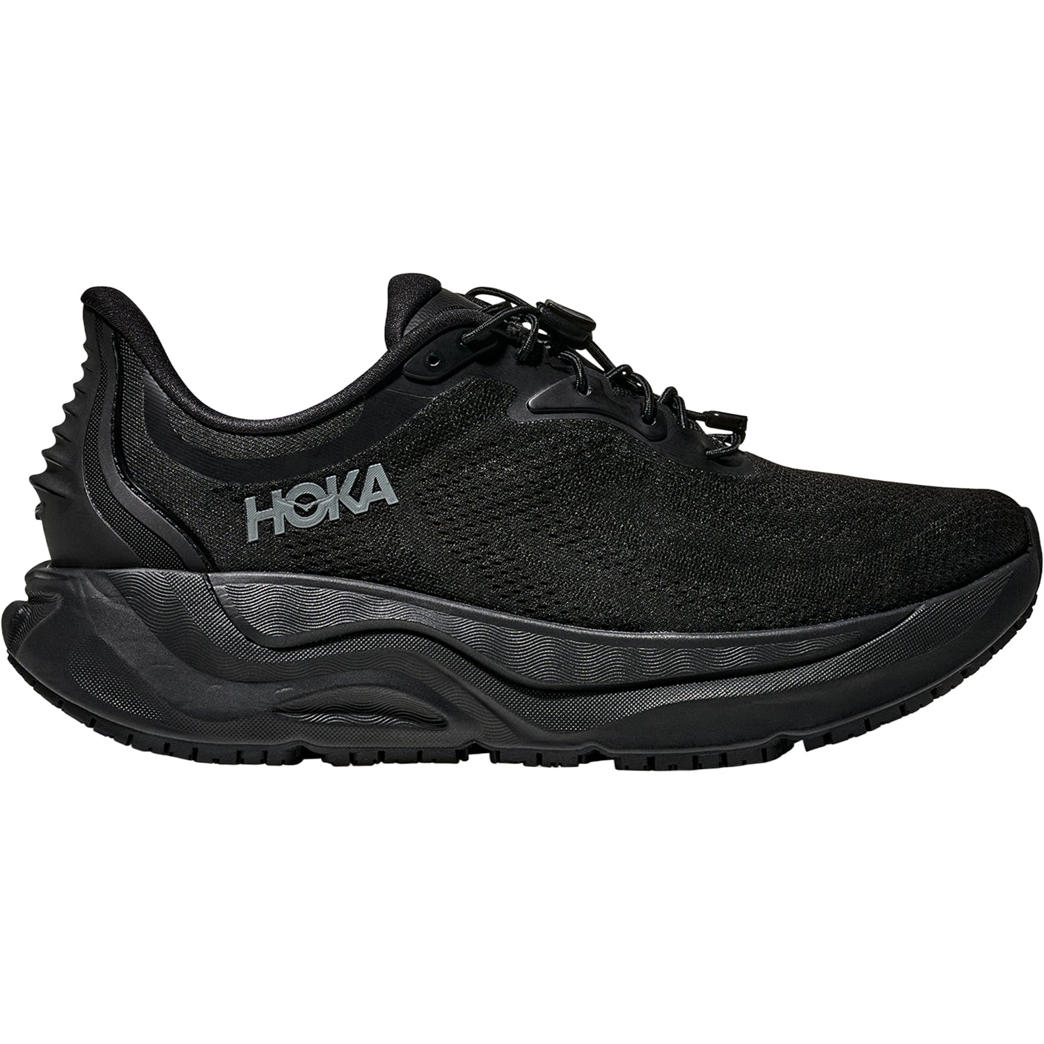 Womens Hoka one one Hoka Arahi SR (Stability Support) Women's Athletic Shoes Black/Black Black/Black