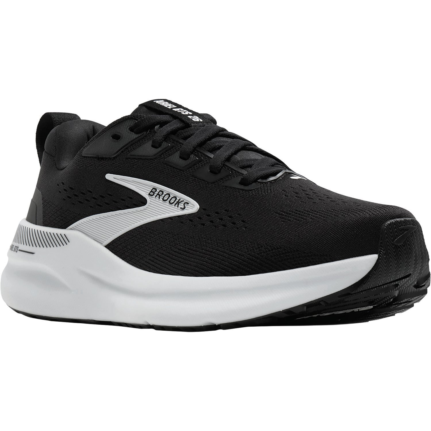 Womens Brooks Brooks Ariel GTS 26 (Stability Support) Women's Athletic Shoes Black/Grey/White Black/Grey/White