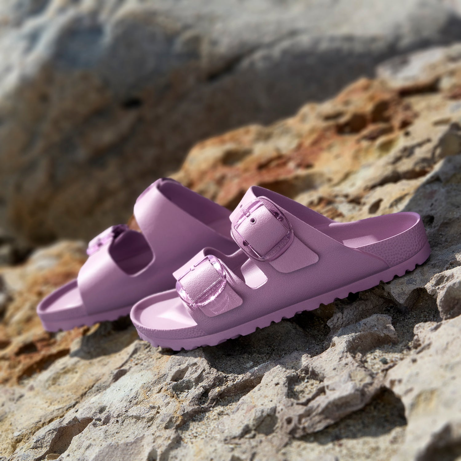 Women's Birkenstock EVA Arizona Big Buckle Mauve – Footwear etc.