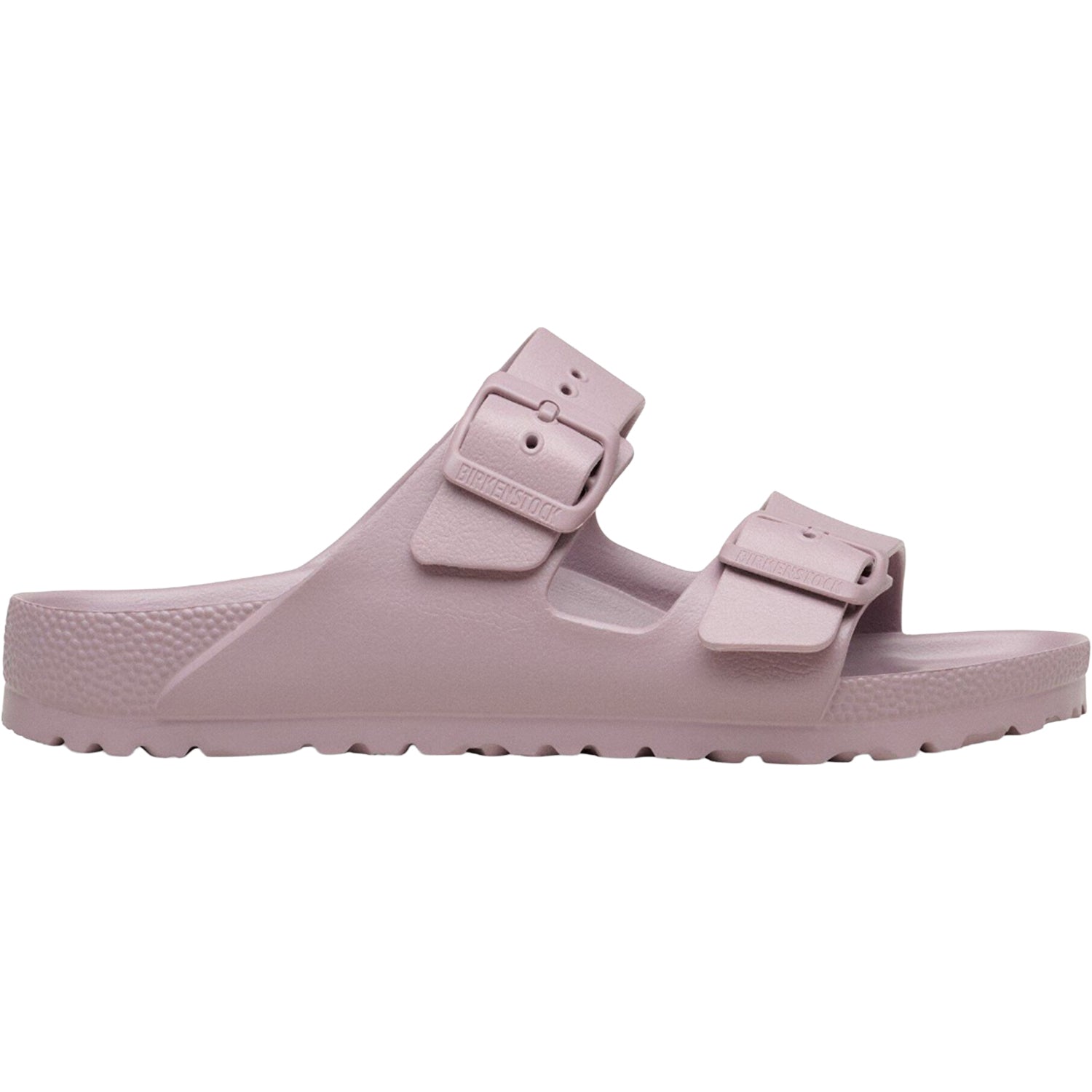 Womens Birkenstock Birkenstock Arizona EVA Women's Recovery Sandals Faded Purple Faded Purple