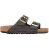 Womens Birkenstock Women's Birkenstock Arizona Shimmering Black Suede Shimmering Black Suede