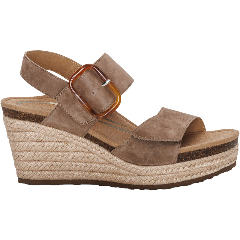 Women's Aetrex Ashley Taupe Leather