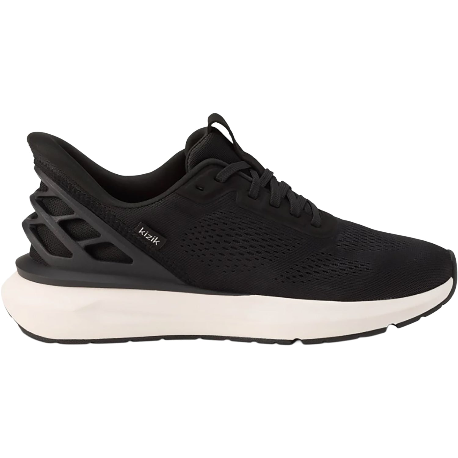 Mens Kizik KIZIK Athens 2 Men's Athletic Shoes Kizik Black/White Black/White
