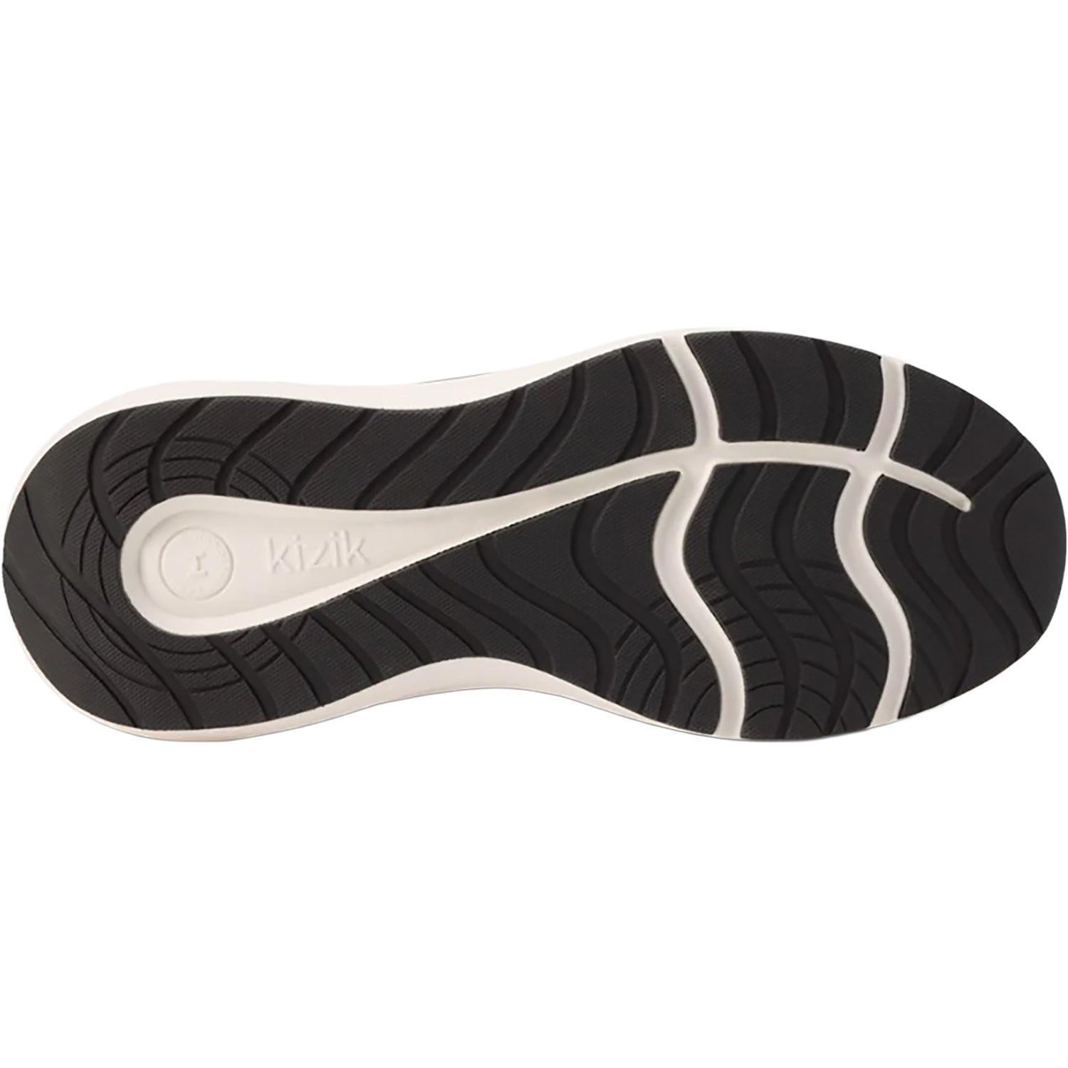 Mens Kizik KIZIK Athens 2 Men's Athletic Shoes Kizik Black/White Black/White