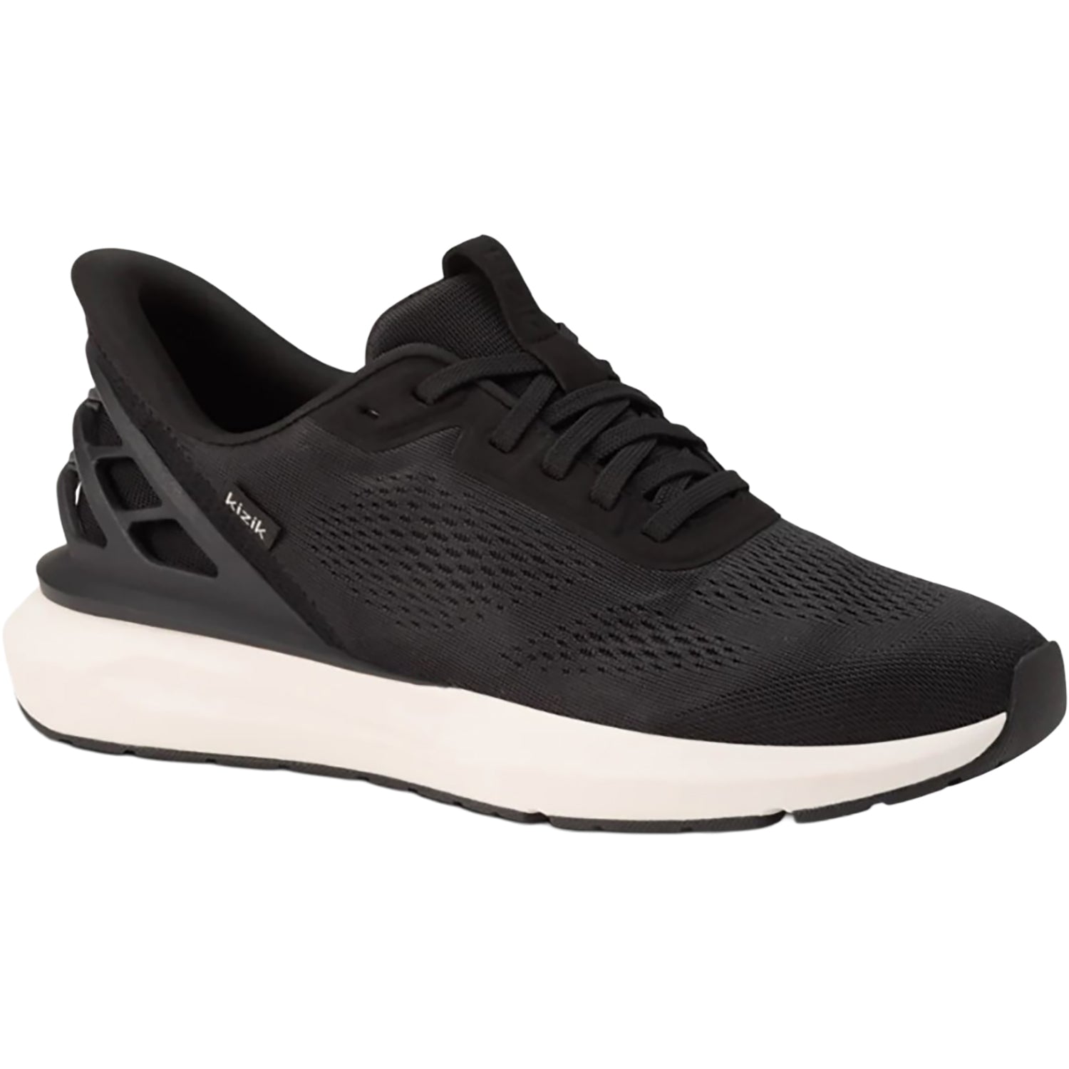 Mens Kizik KIZIK Athens 2 Men's Athletic Shoes Kizik Black/White Black/White
