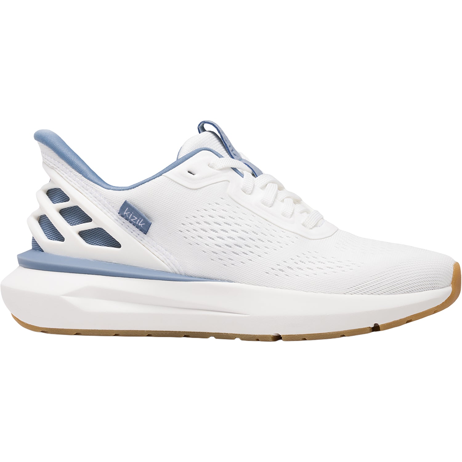 Womens Kizik Kizik Athens 2 Women's Athletic Shoes White/Soft Chambray White/Soft Chambray