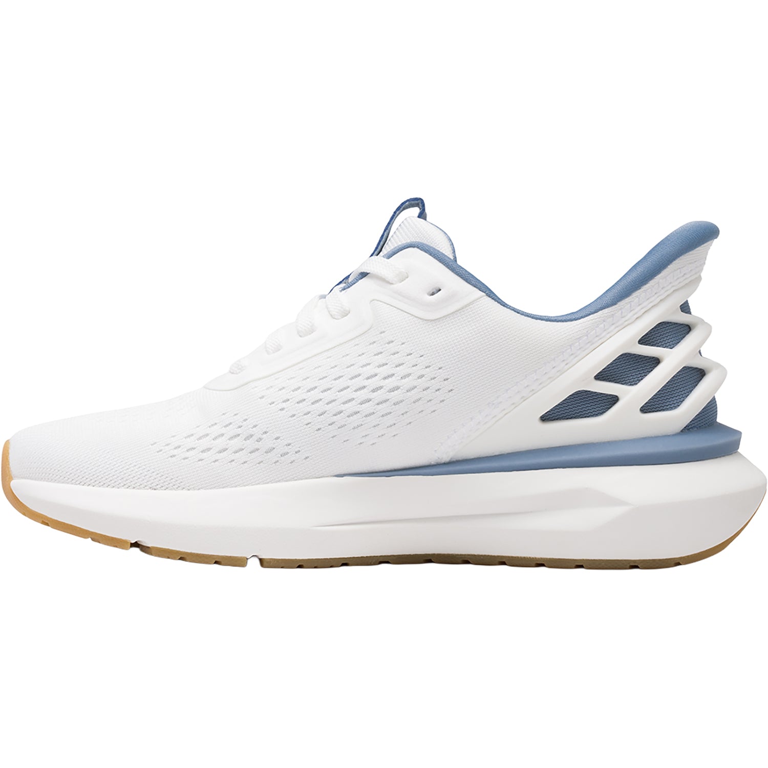Womens Kizik Kizik Athens 2 Women's Athletic Shoes White/Soft Chambray White/Soft Chambray
