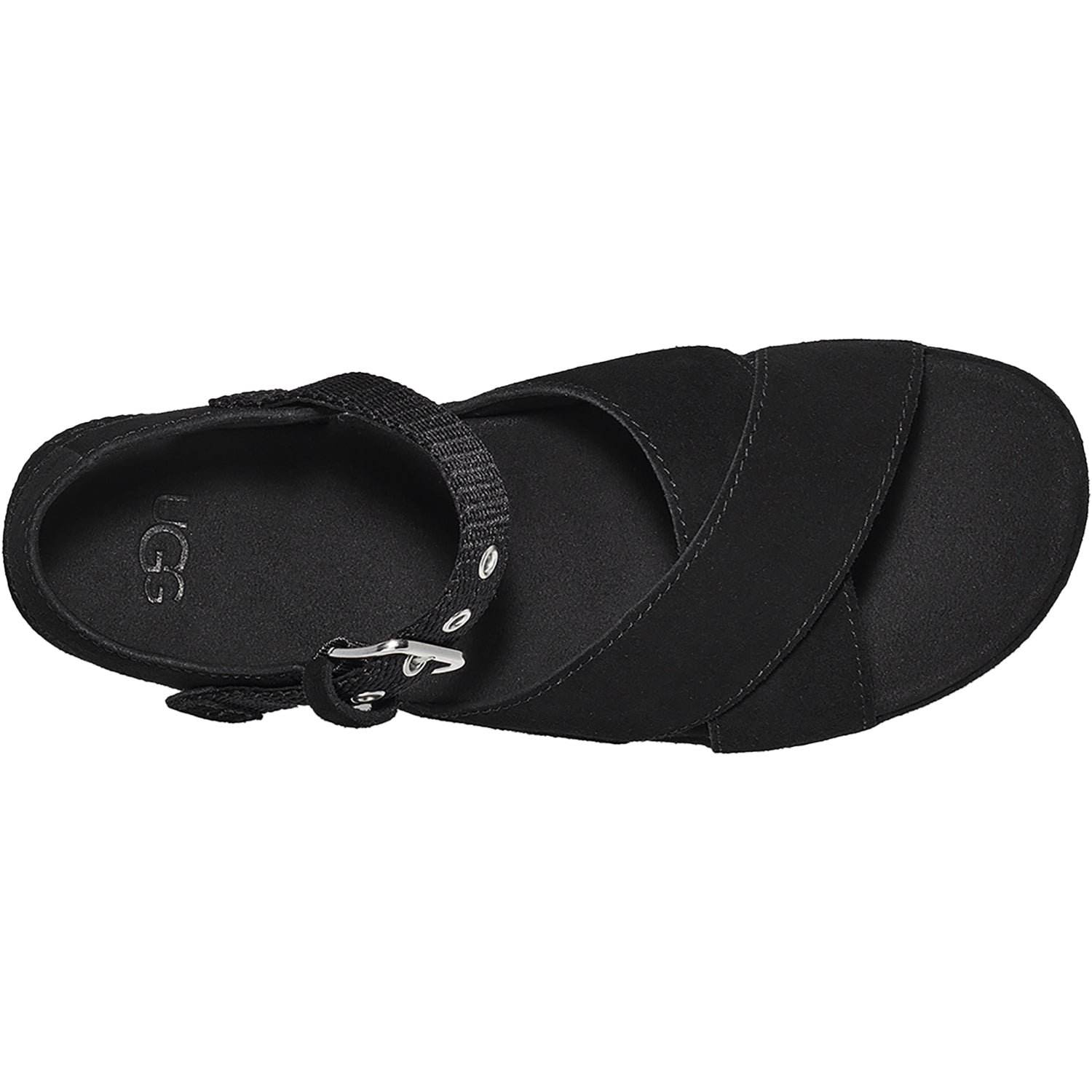 Womens Ugg UGG Aubrey Ankle Women's Platform Sandals Black Black