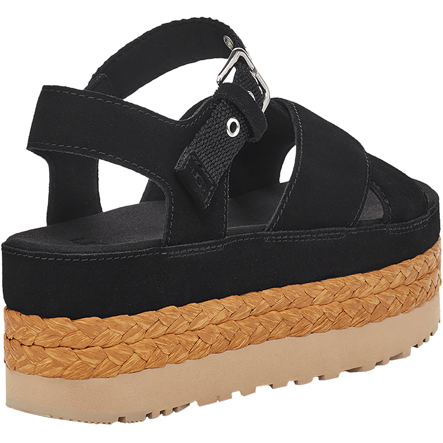 Womens Ugg UGG Aubrey Ankle Women's Platform Sandals Black Black